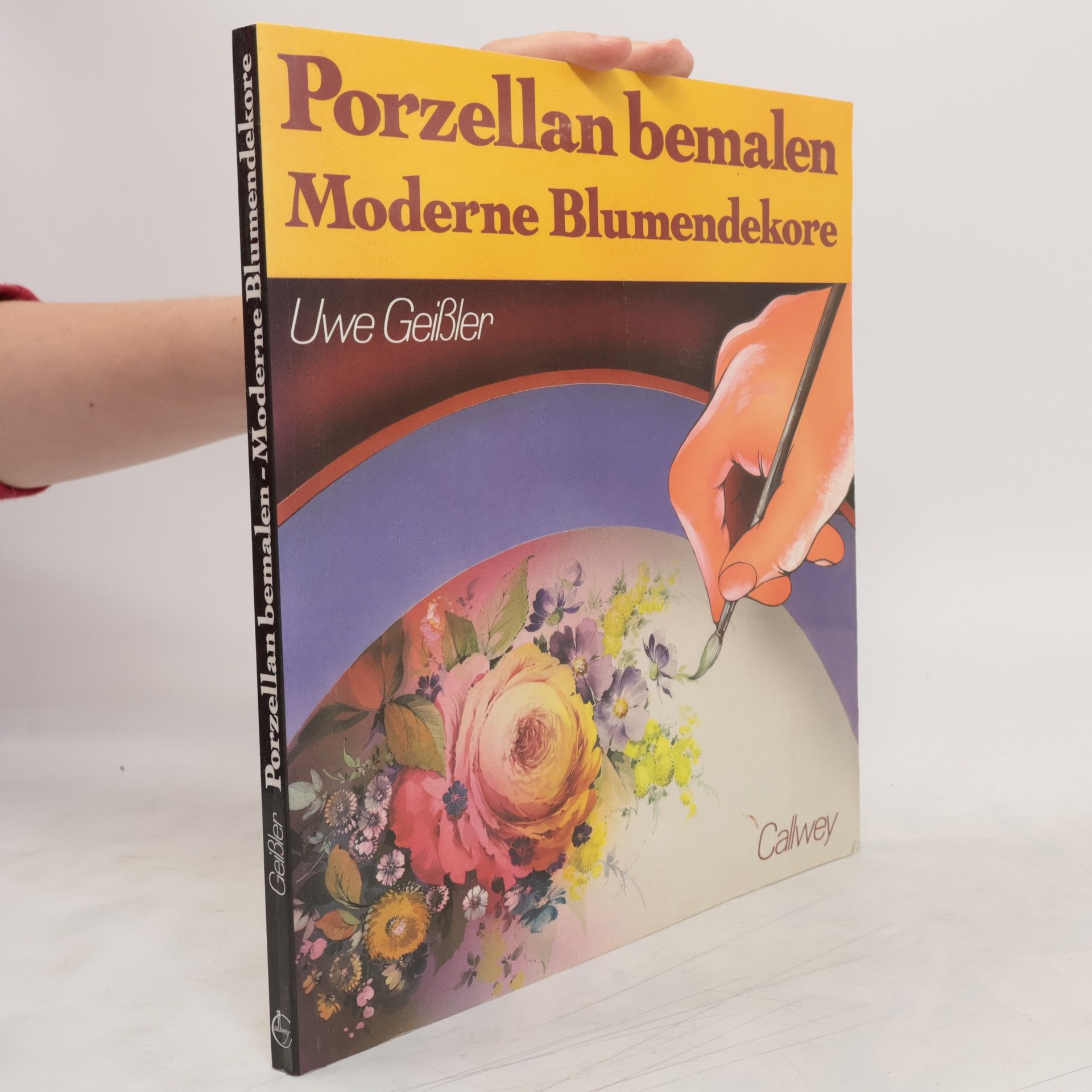 Uwe Geißler Porzellan bemalen - moderne Blumendekore