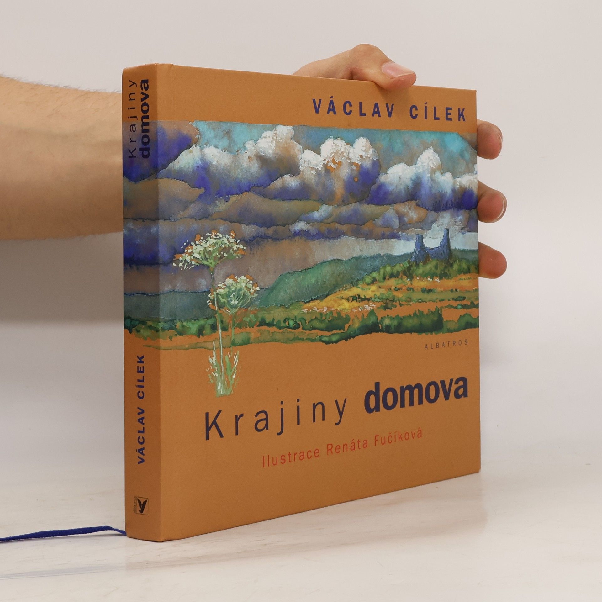 Václav Cílek Krajiny domova. Chodit, hledat a dívat se