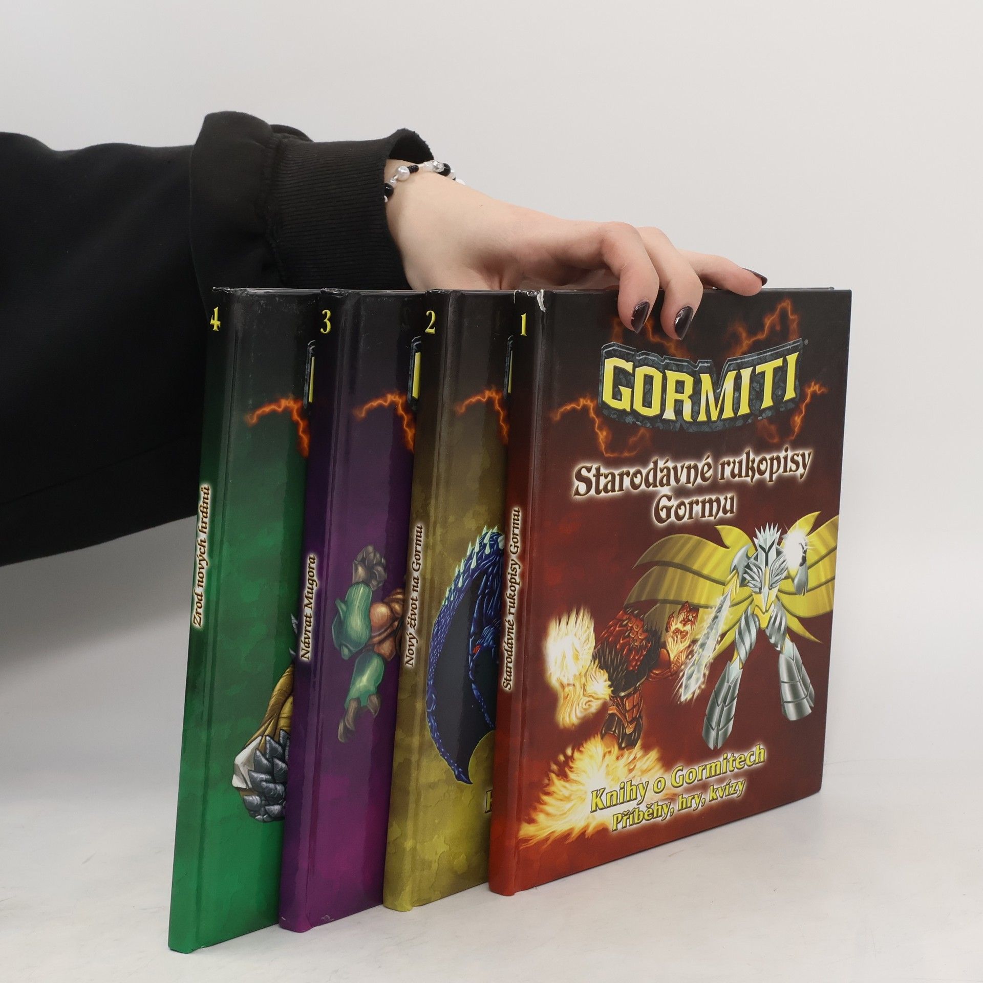 Leandro Consumi Gormiti : Knihy o Gormitech