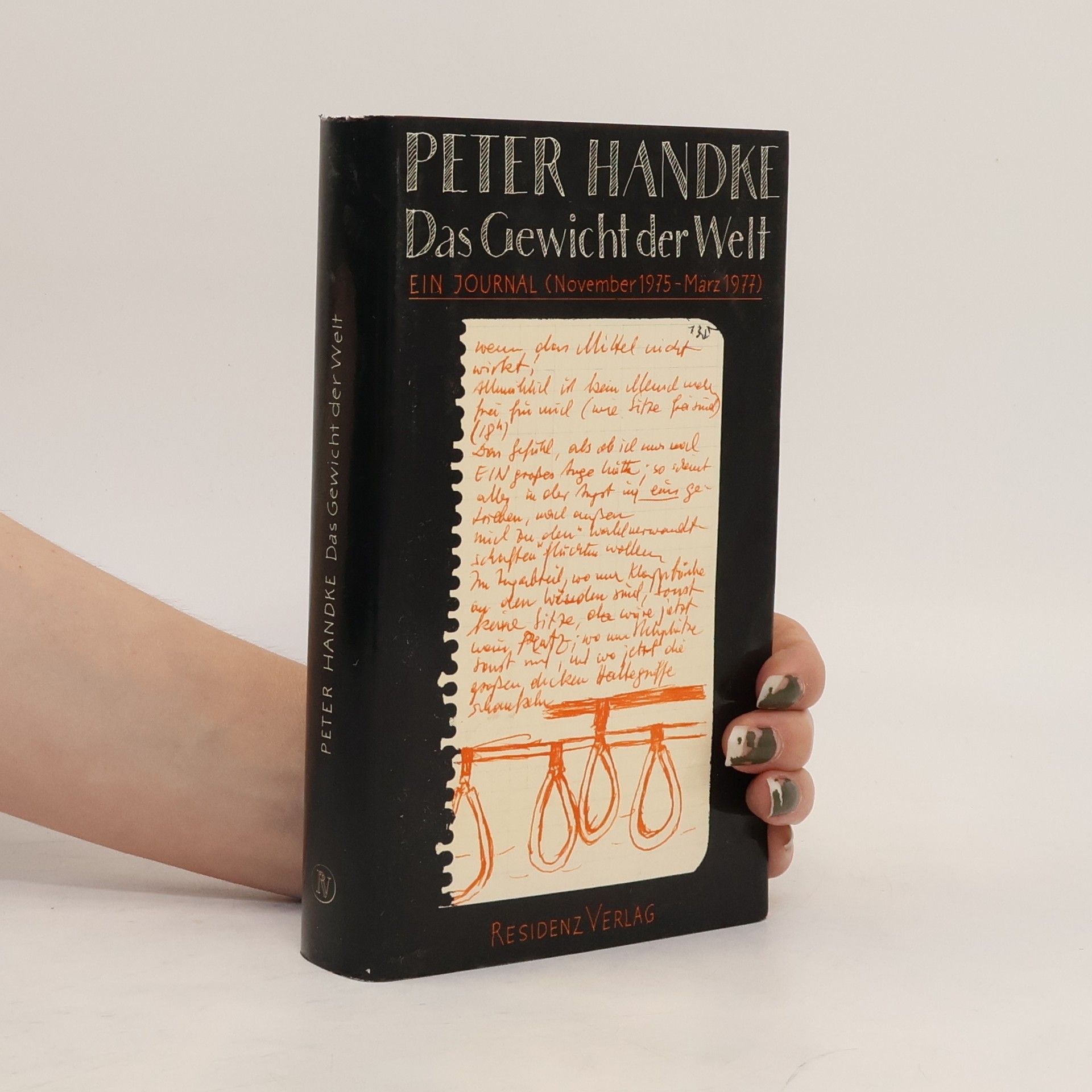 Peter Handke Das Gewicht der Welt. Ein Journal (November 1975 - Marz 1977)