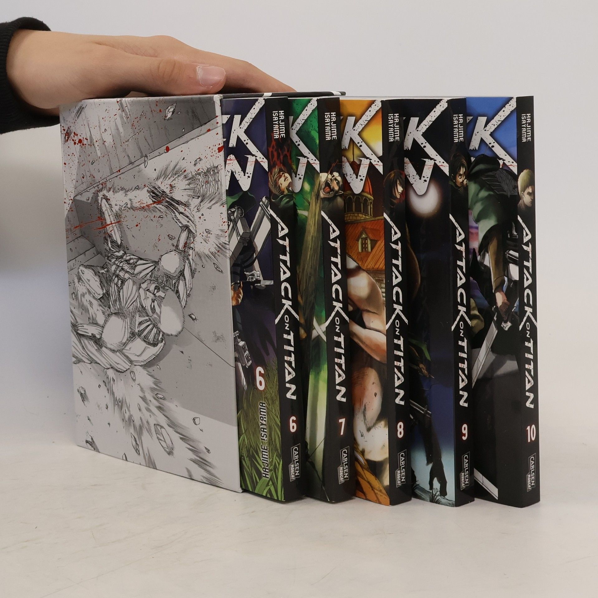 Hajime Isayama Attack on Titan 6-10