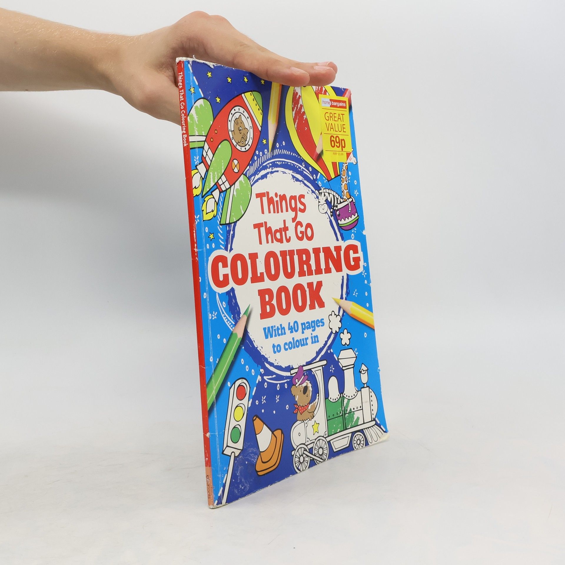 Igloo Books Things That Go Colouring Book