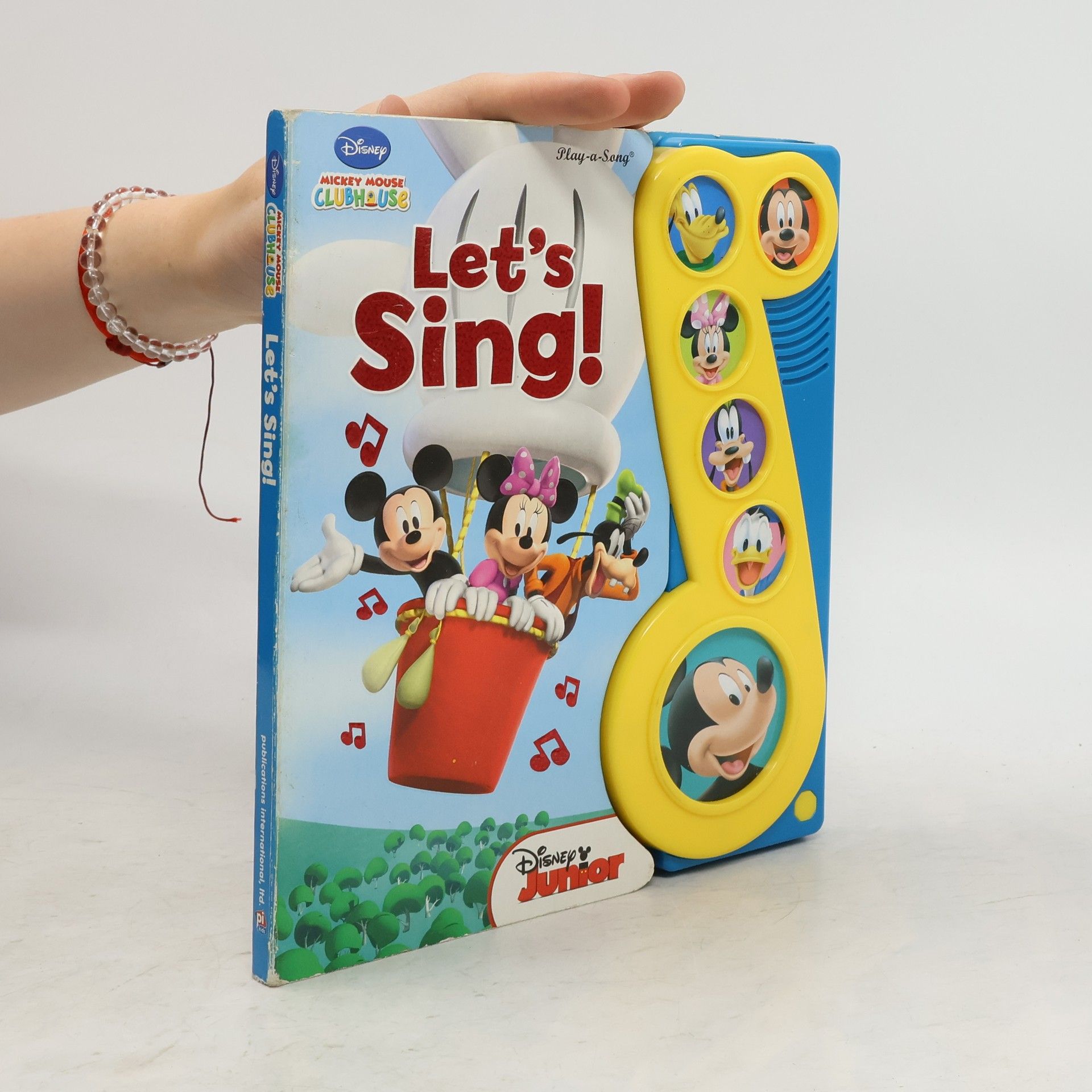 kolektiv Let's Sing Mickey Mouse Little Music Note Book