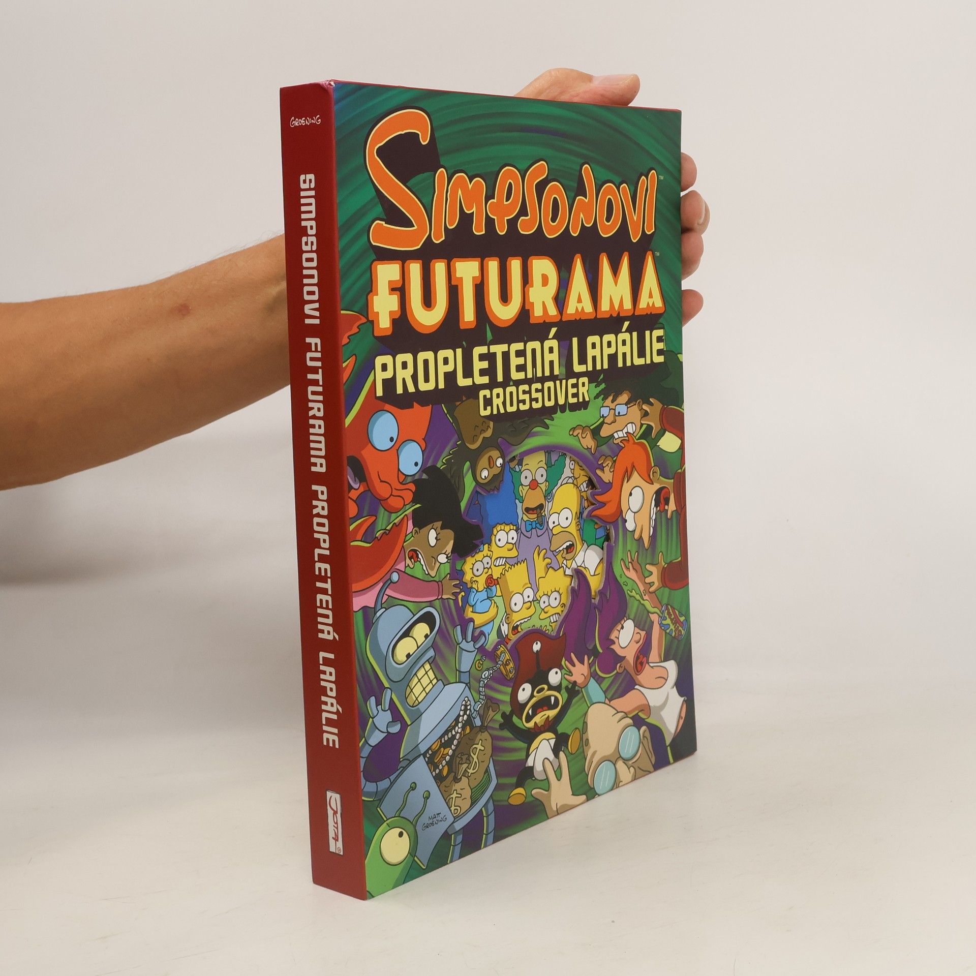 Matt Groening Simpsonovi - Futurama. Propletená lapálie: Crossover (s přílohou)