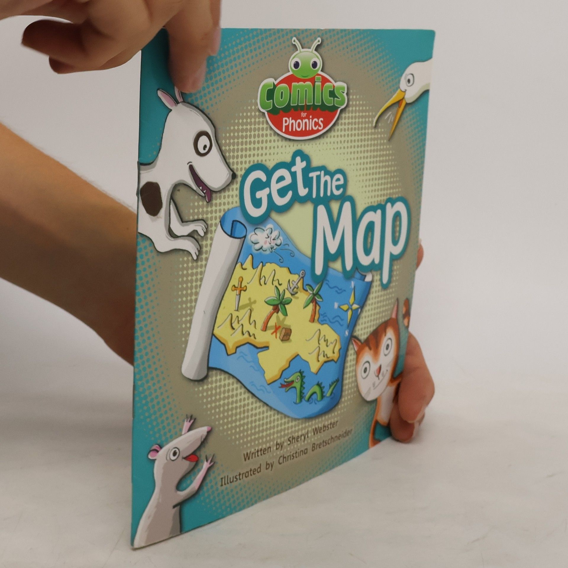 Sheryl Webster Bug Club Comics for Phonics Reception Phase 2 Set 05 Get the Map!