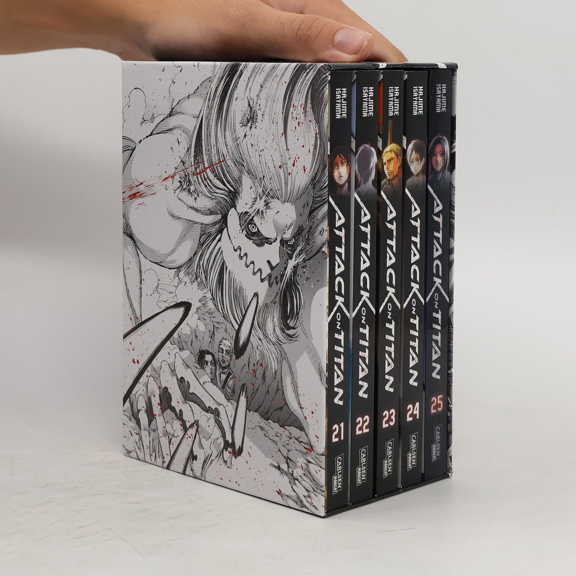 Hajime Isayama Attack on Titan 21-25