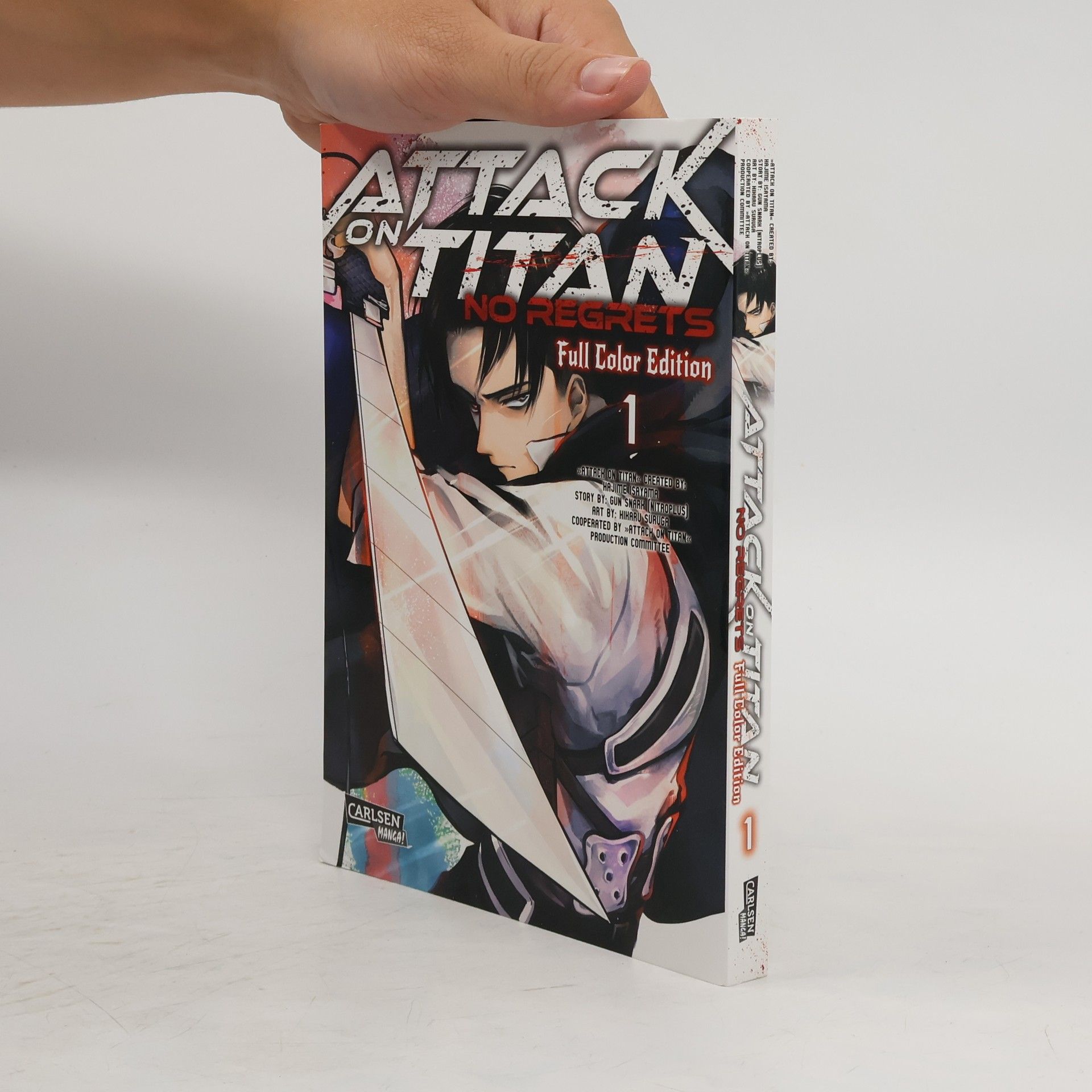 Hajime Isayama Attack on Titan. No Regrets 1
