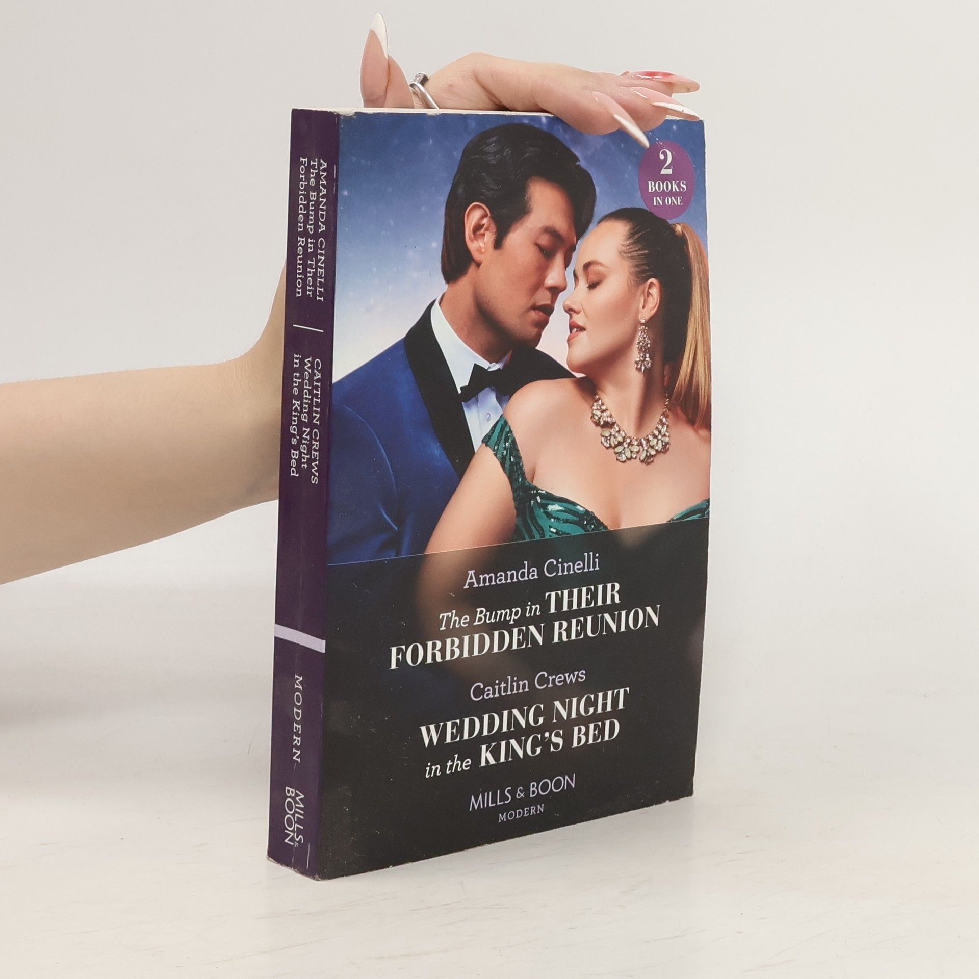 Amanda Cinelli The Bump In Their Forbidden Reunion / Wedding Night In The King's Bed