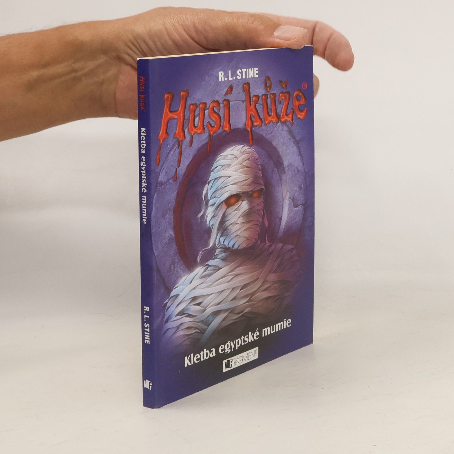 R. L. Stine Husí kůže: Kletba egyptské mumie