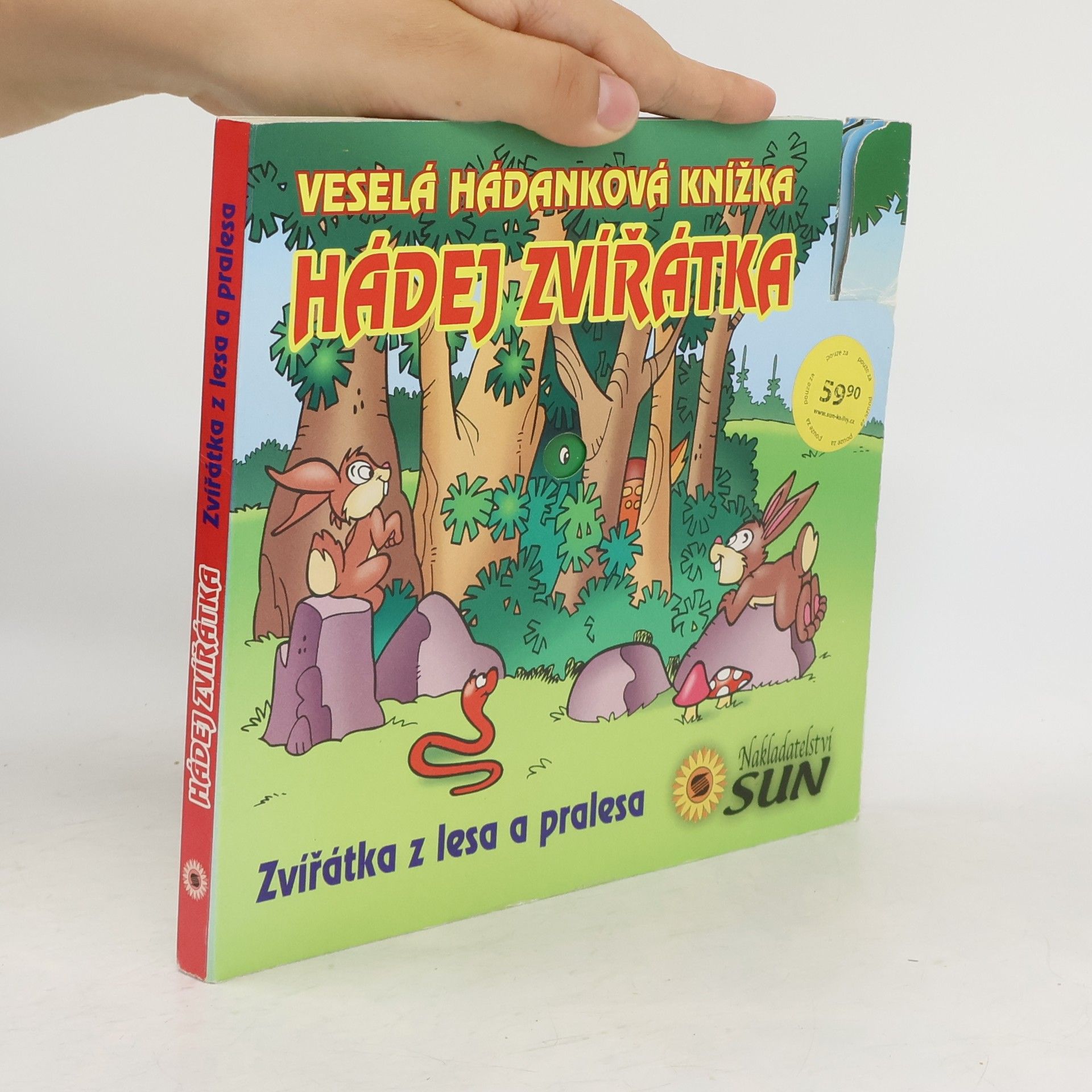Kateřina Brouk Hádej zvířátka: zvířátka z lesa a pralesa