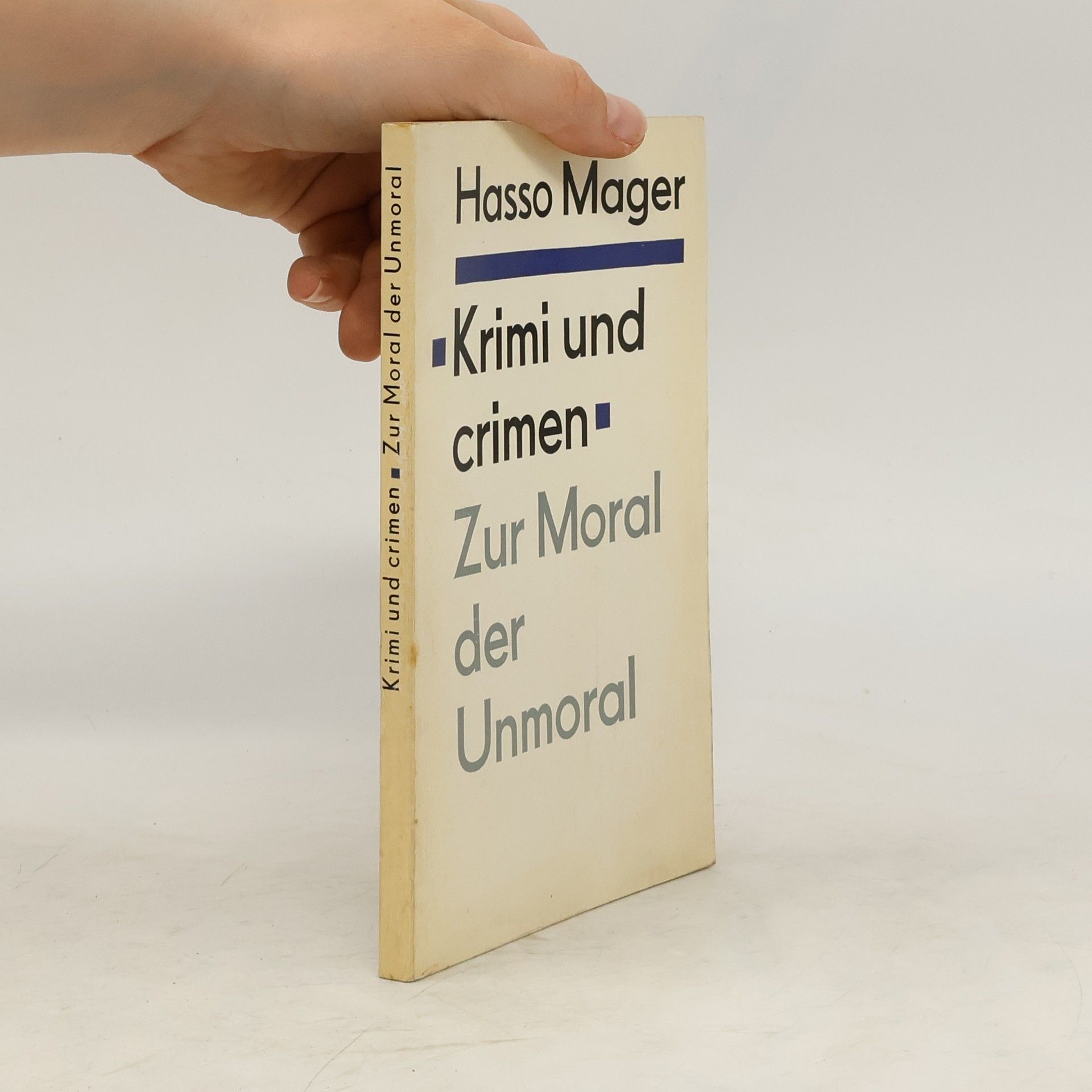 Hasso Mager Krimi und crimen