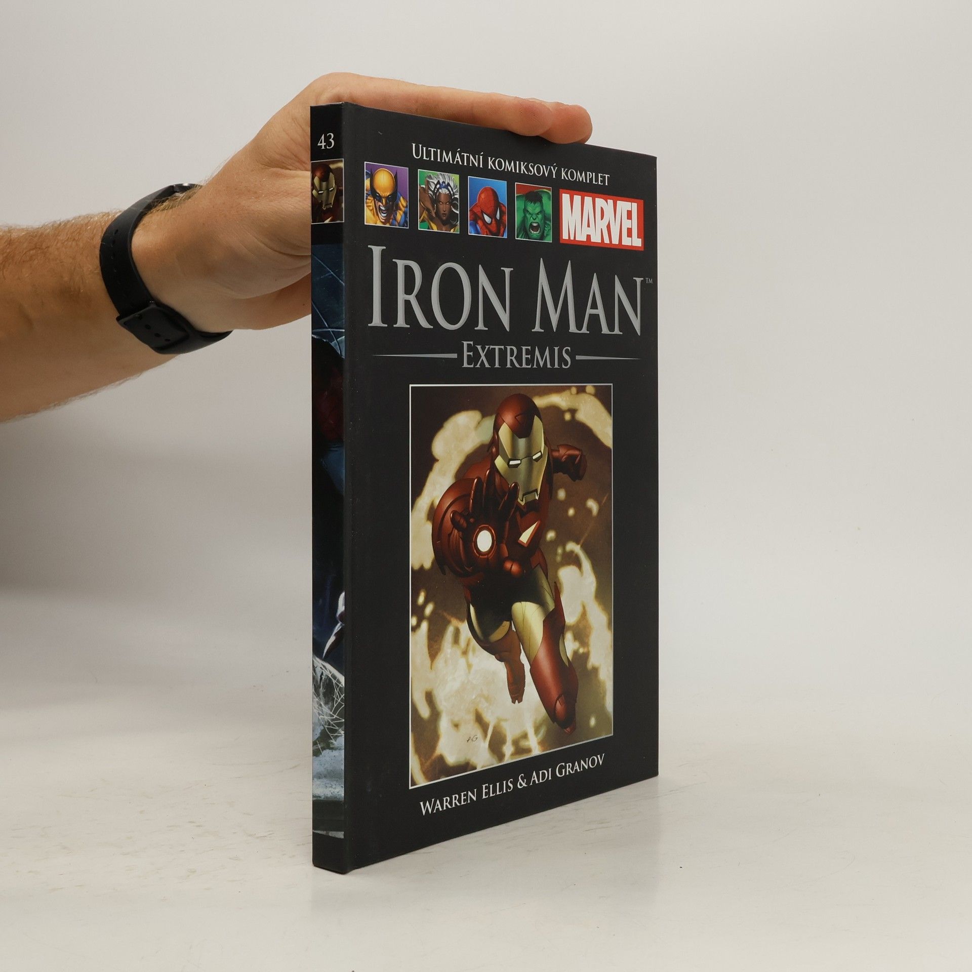 Warren Ellis Marvel. Iron Man 43. Extremis. Ultimátní komiksový komplet