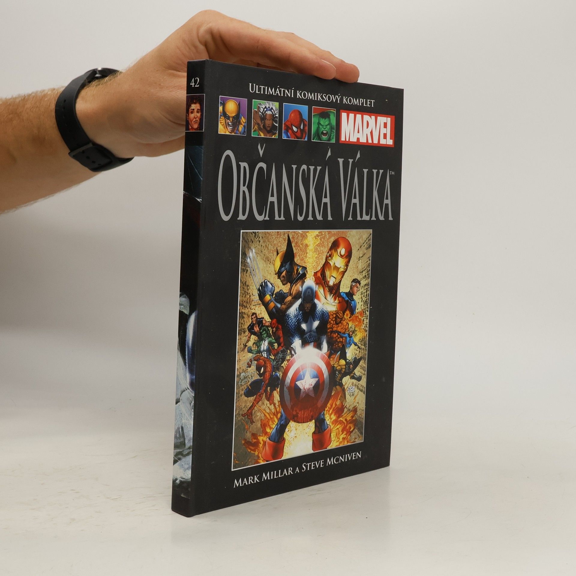 Mark Millar Ultimátní komiksový komplet 42. Občanská válka