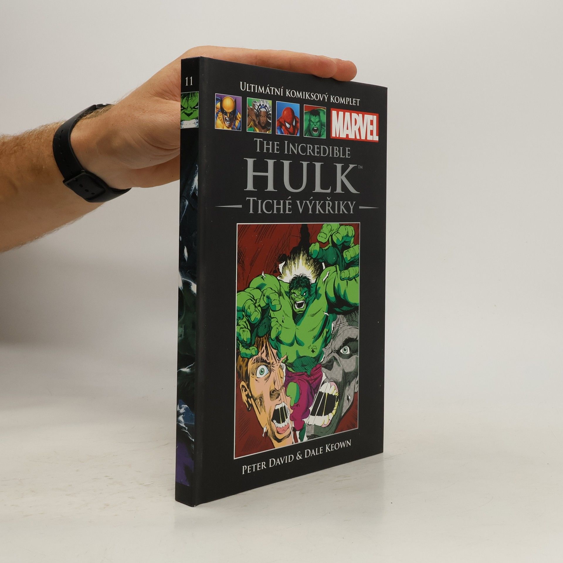 Jiří Pavlovský Ultimátní komiksový komplet Marvel 11. The Incredible Hulk. Tiché výkřiky