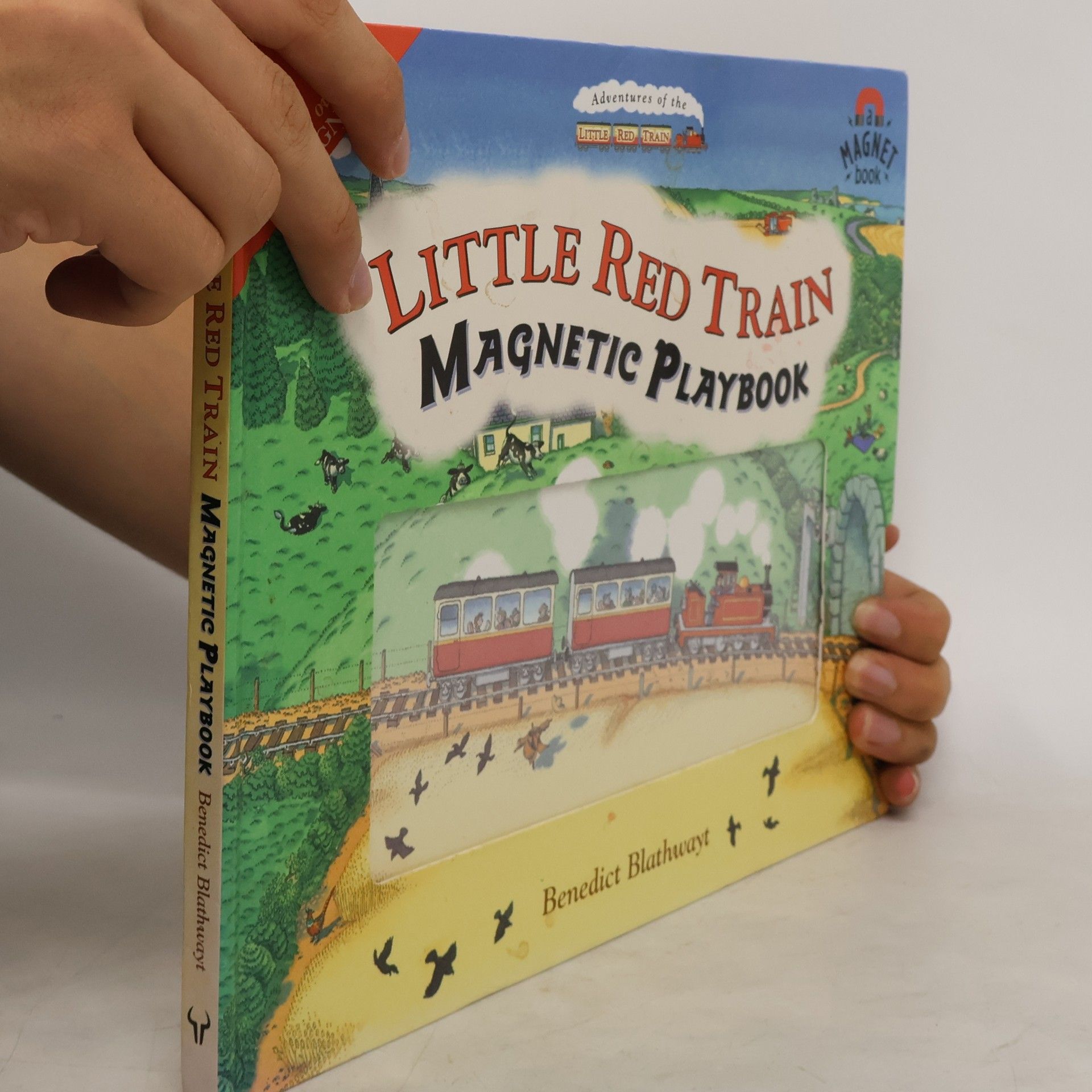 Benedict Blathwayt Little Red Train Magnetic Playbook