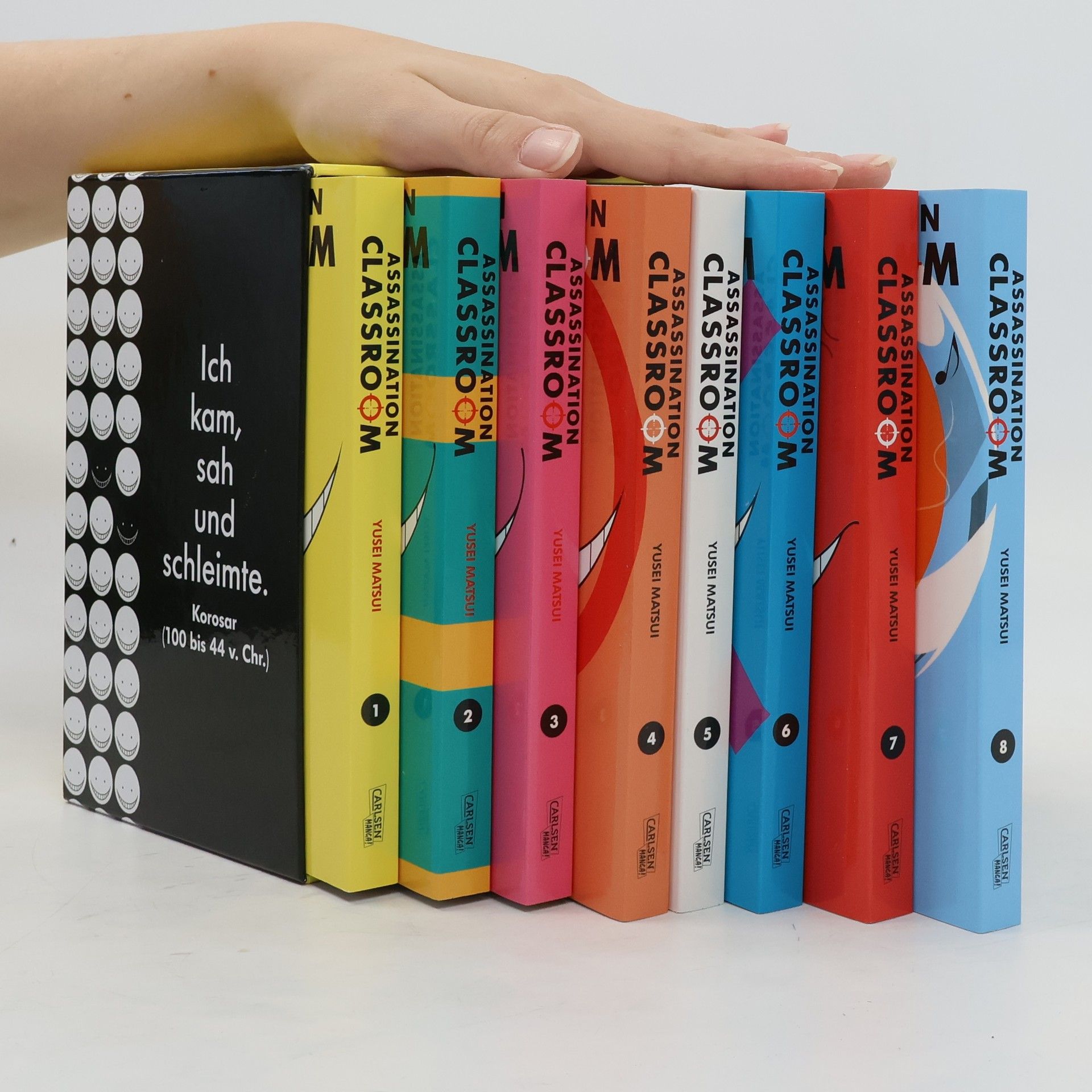 Yusei Matsui Assassination Classroom, Bände 1-8 im Sammelschuber mit Extra