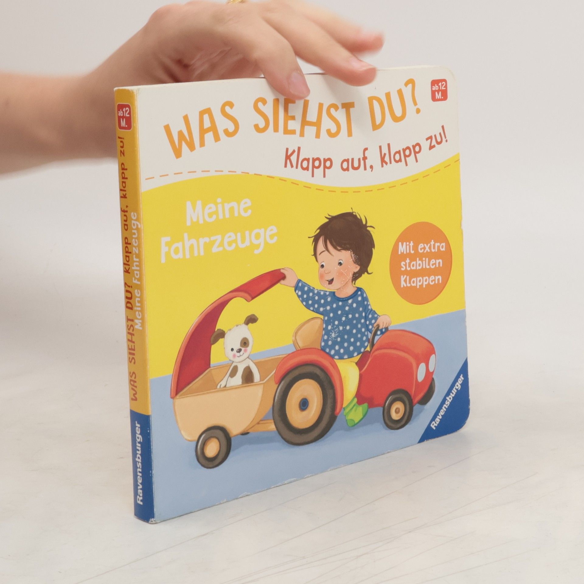 Andrea Hebrock Was siehst du? Klapp auf, klapp zu! Meine Fahrzeuge