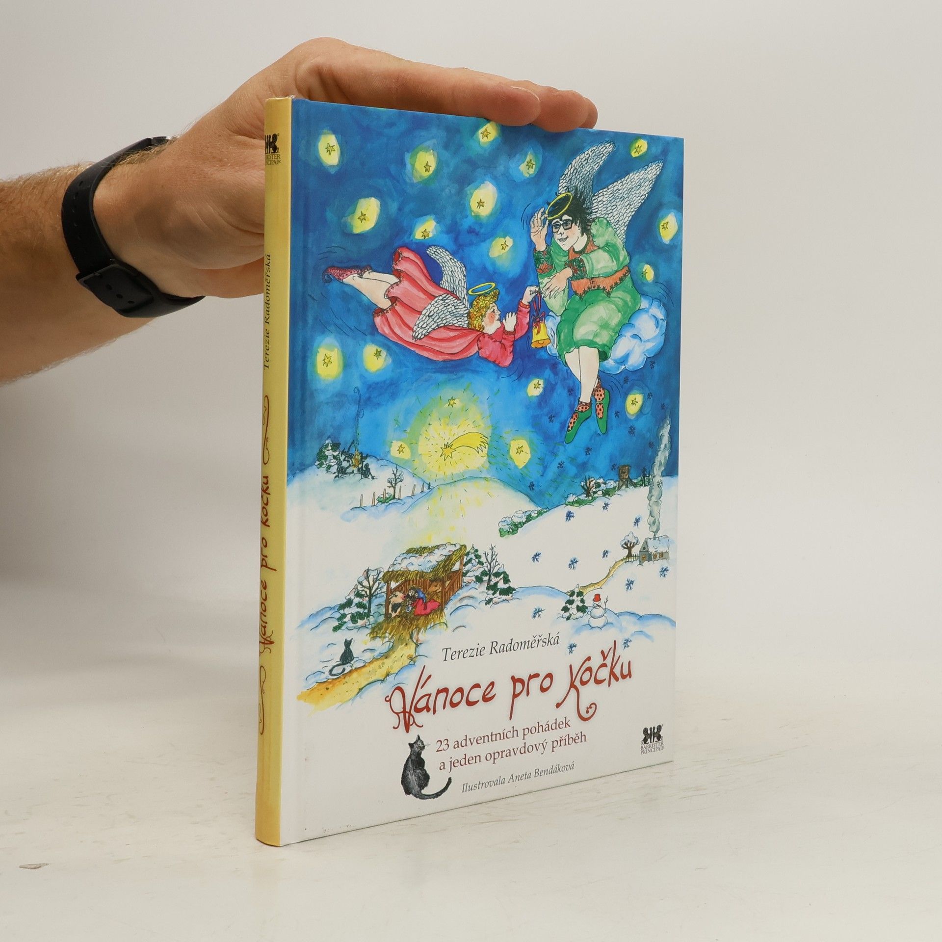 Terezie Radoměřská Vánoce pro Kočku. 23 adventních pohádek a jeden opravdový příběh