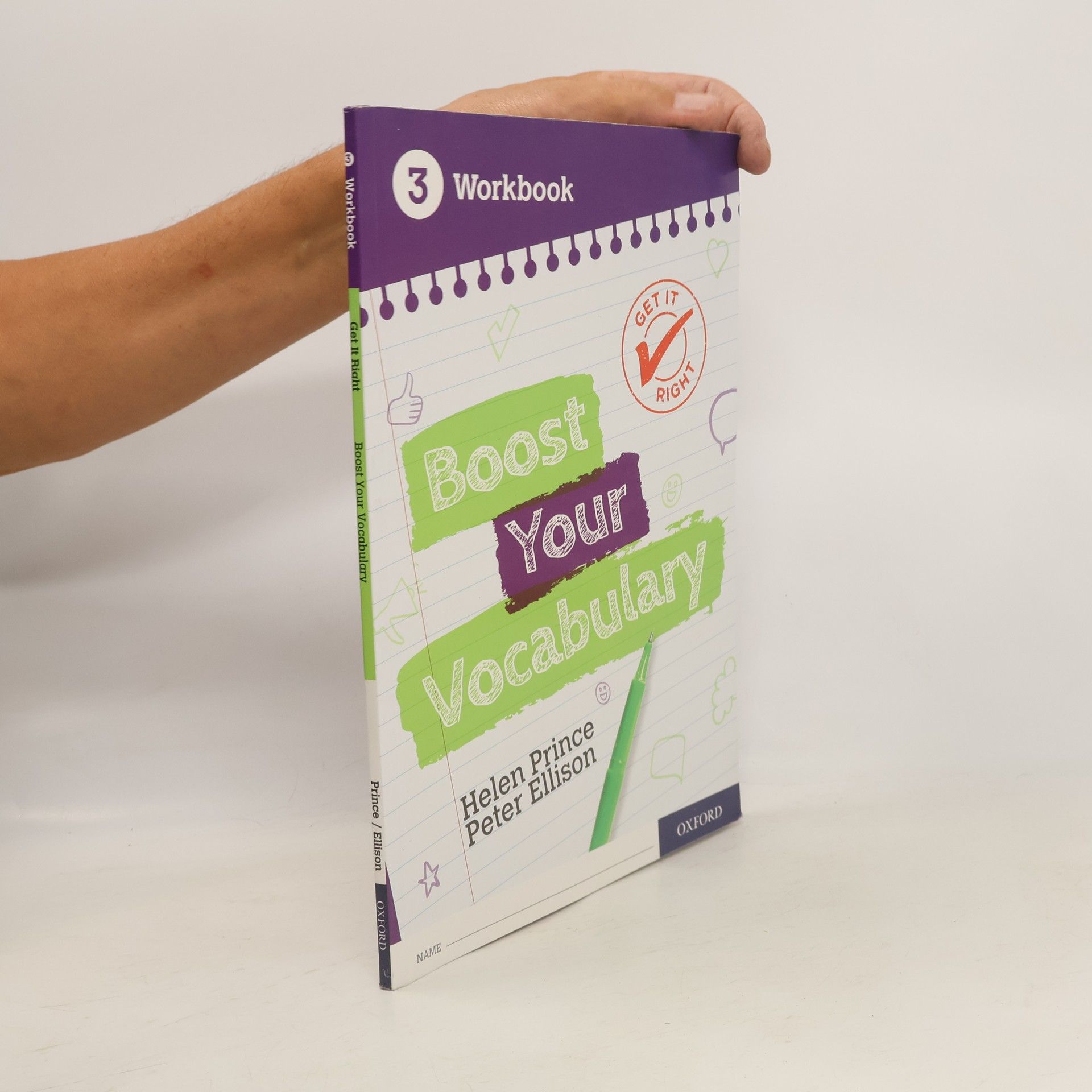 Helen Prince Get It Right: Boost Your Vocabulary Workbook 3