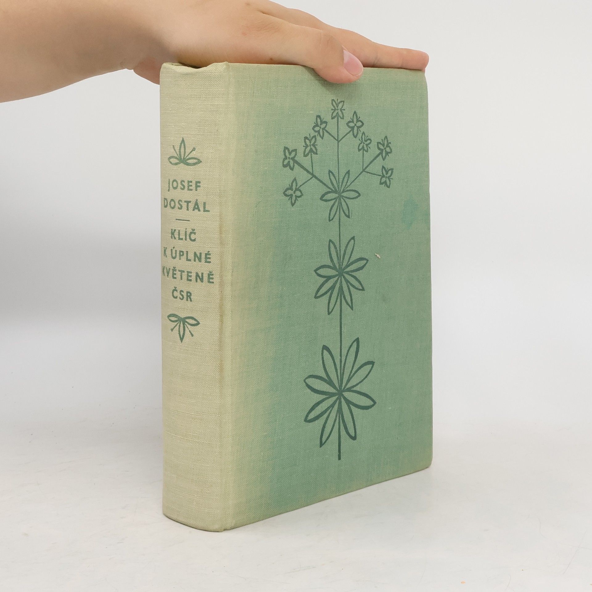 Josef Dostál Klíč k úplné květeně ČSR