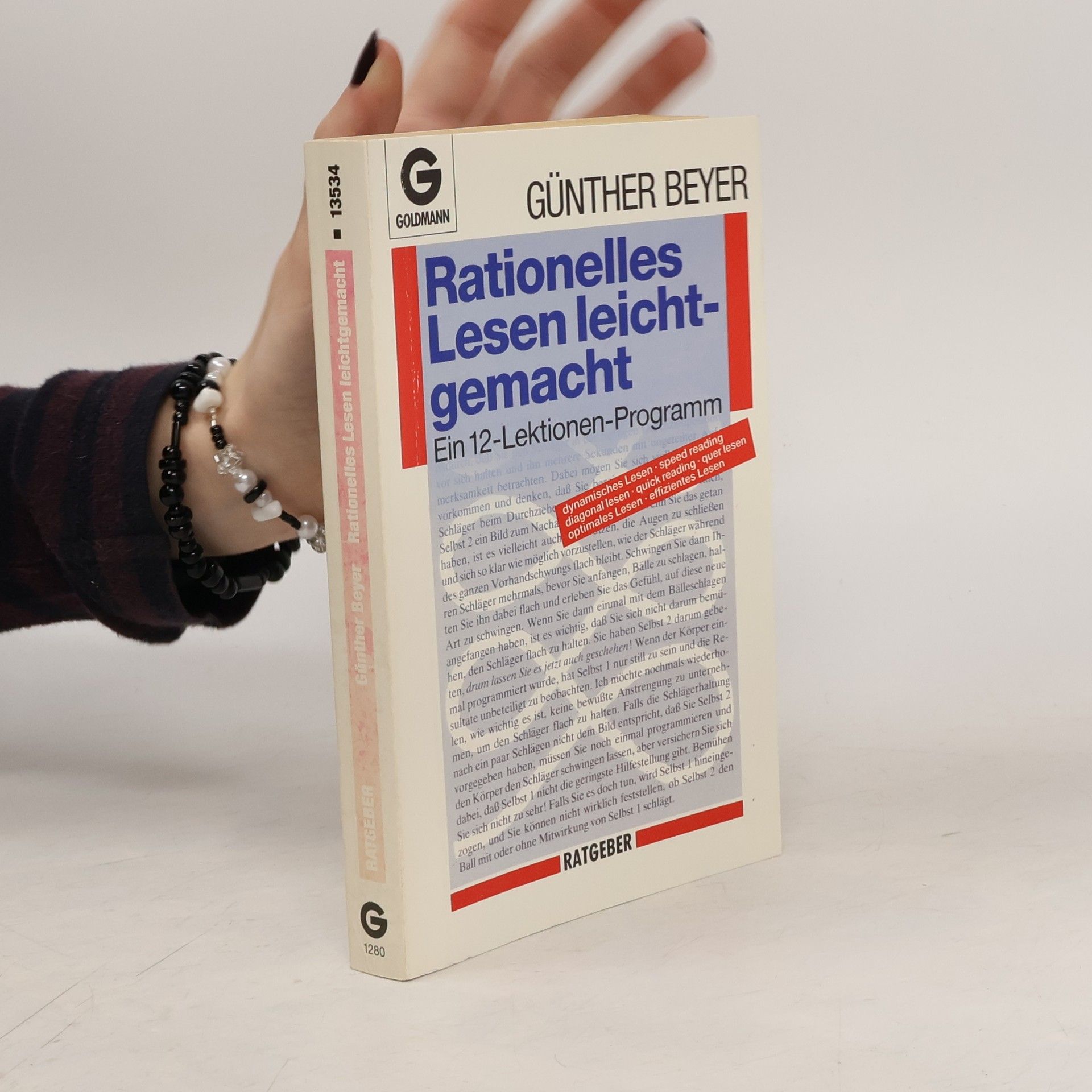 Günther Beyer Rationelles Lesen leicht gemacht