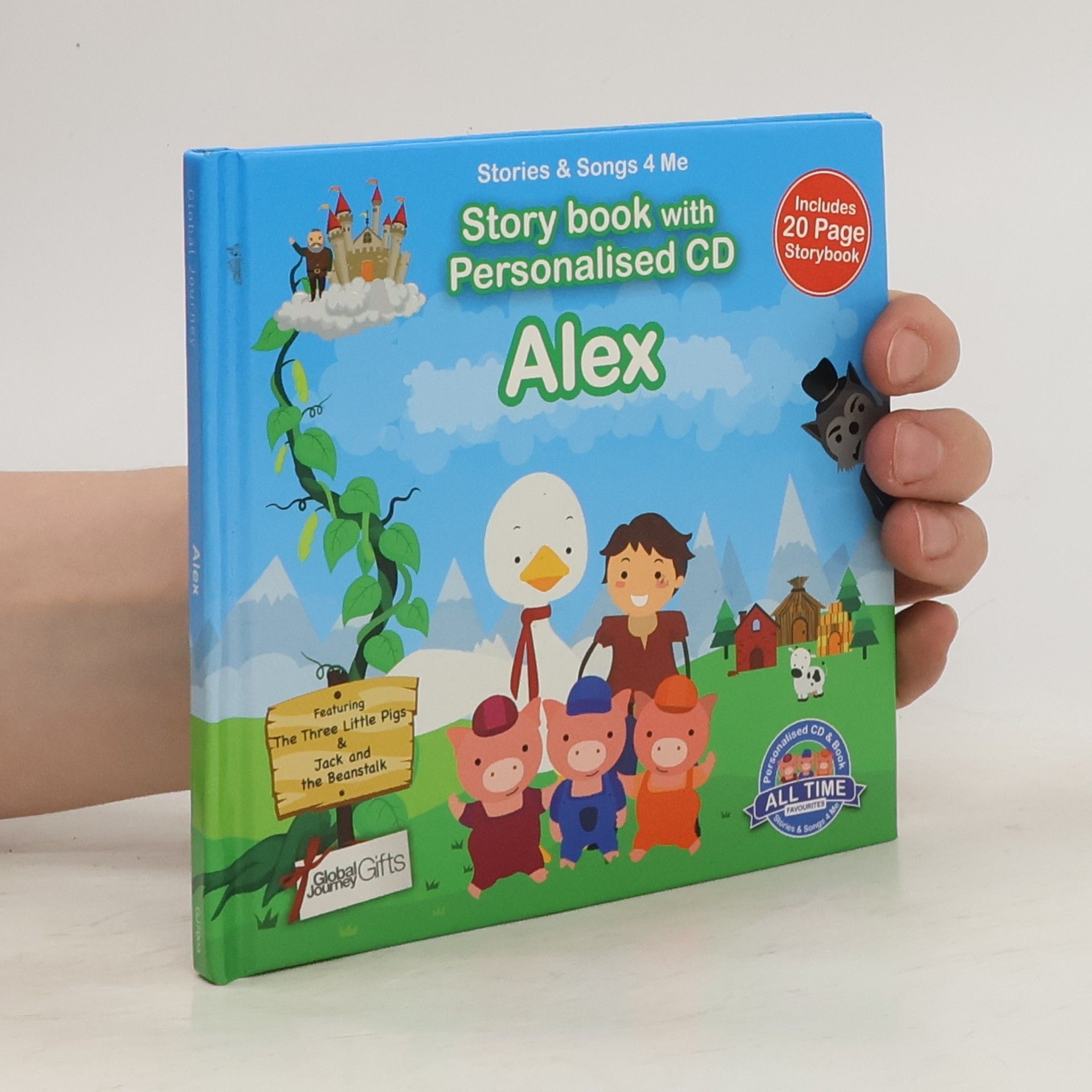 Collectif d'auteurs Story Book with Personalized CD. Alex