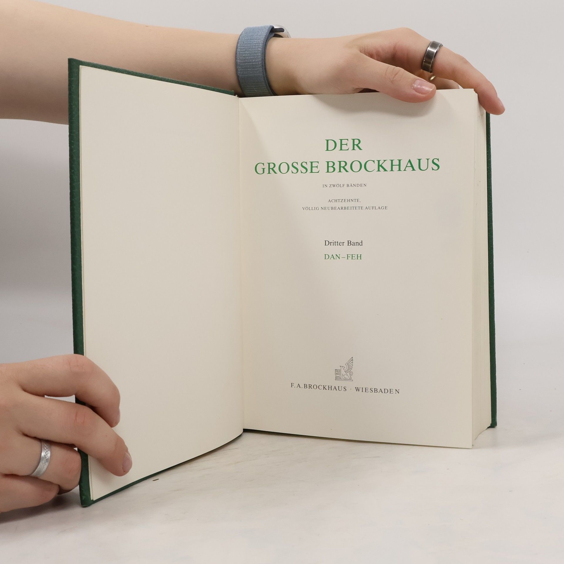 Autorenkollektiv Der Grosse Brockhaus 3: Dan-Feh