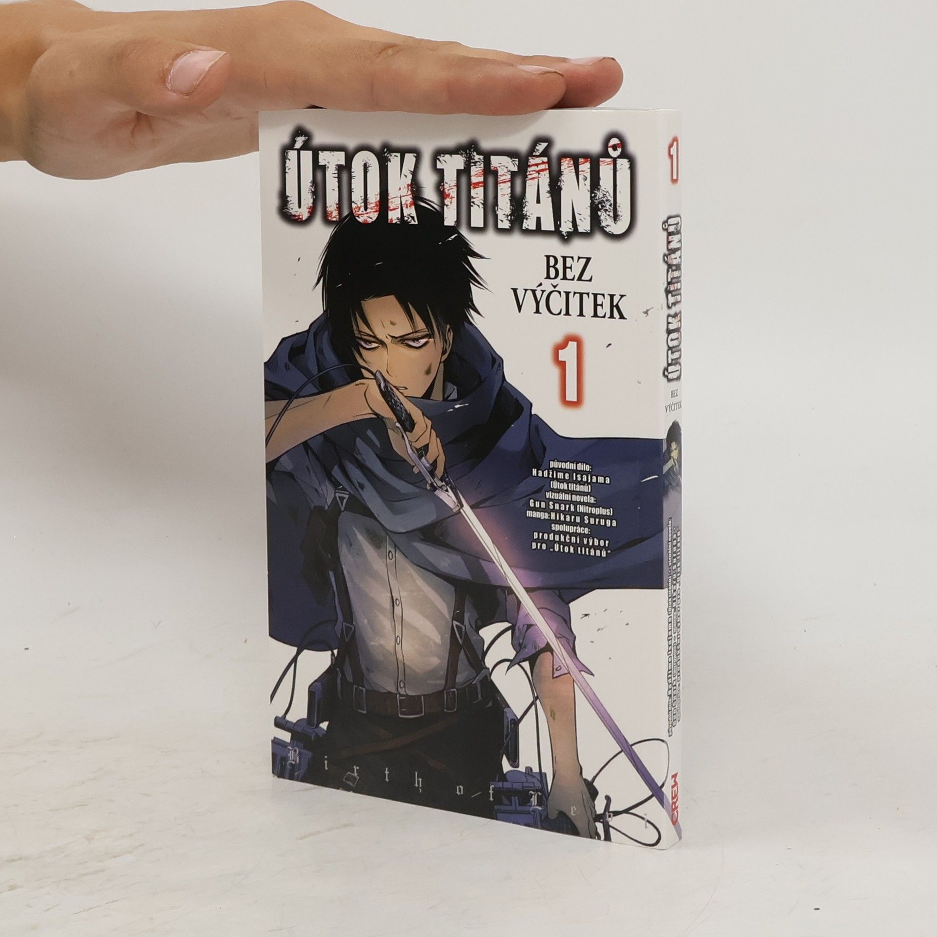 Hajime Isayama Útok Titánů. 1 : Bez výčitek