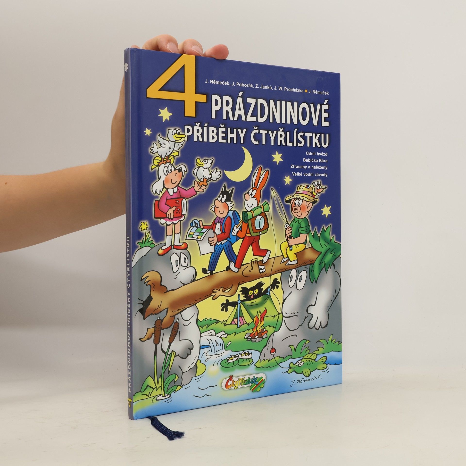 Jaroslav Němeček 4 prázdninové příběhy Čtyřlístku