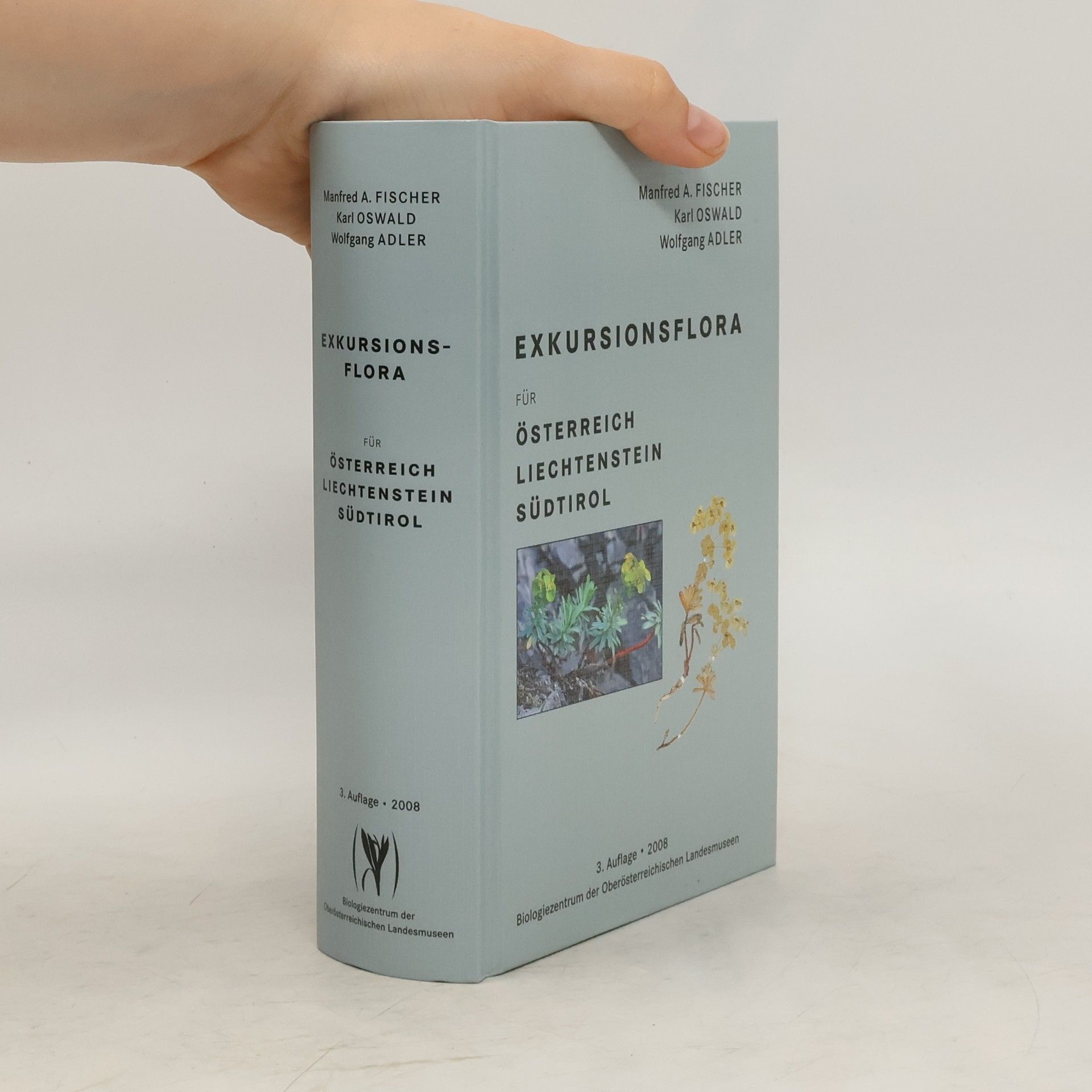 Manfred Adalbert Fischer Exkursionsflora für Österreich, Liechtenstein und Südtirol