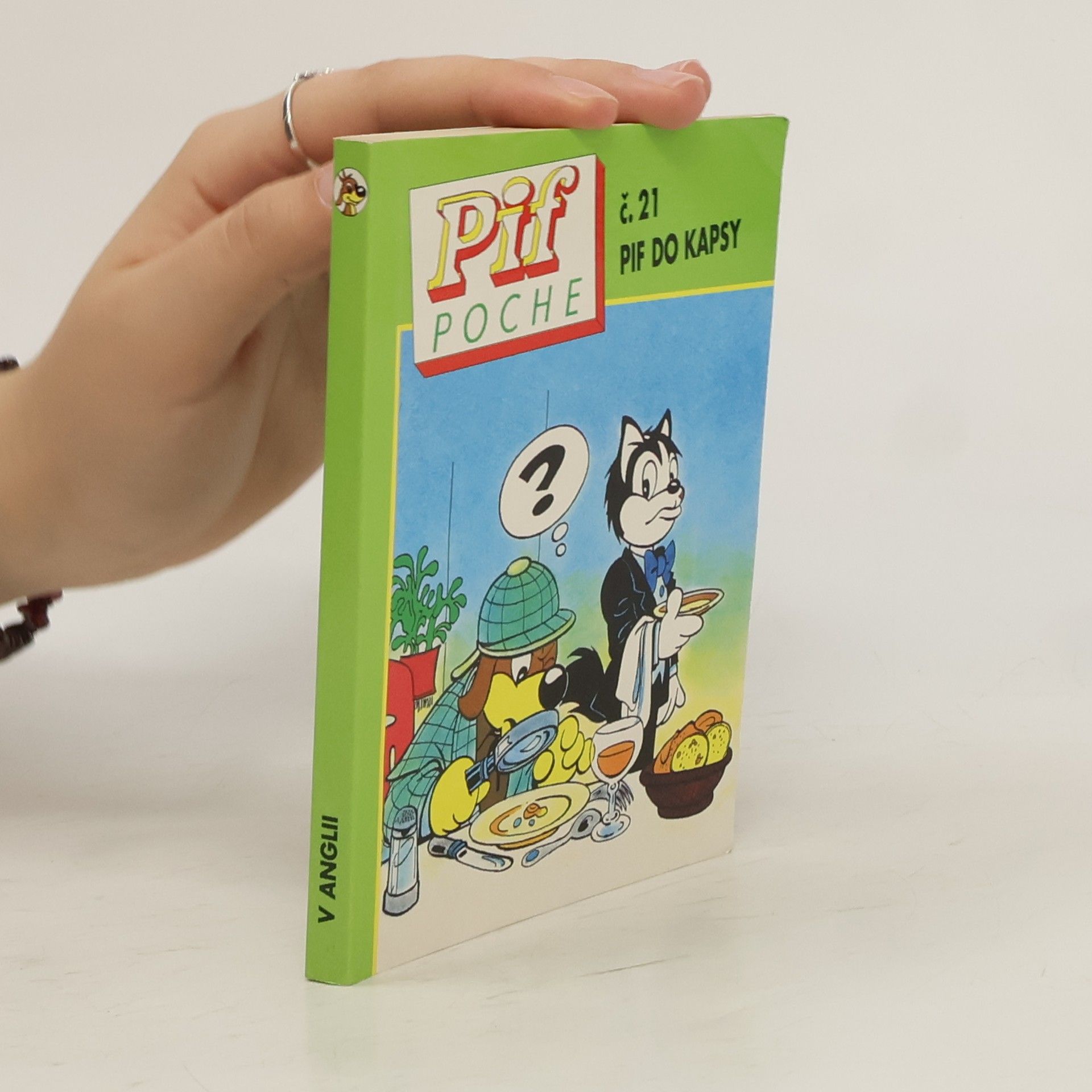 José Cabrero Arnal Pif do kapsy 21: V Anglii