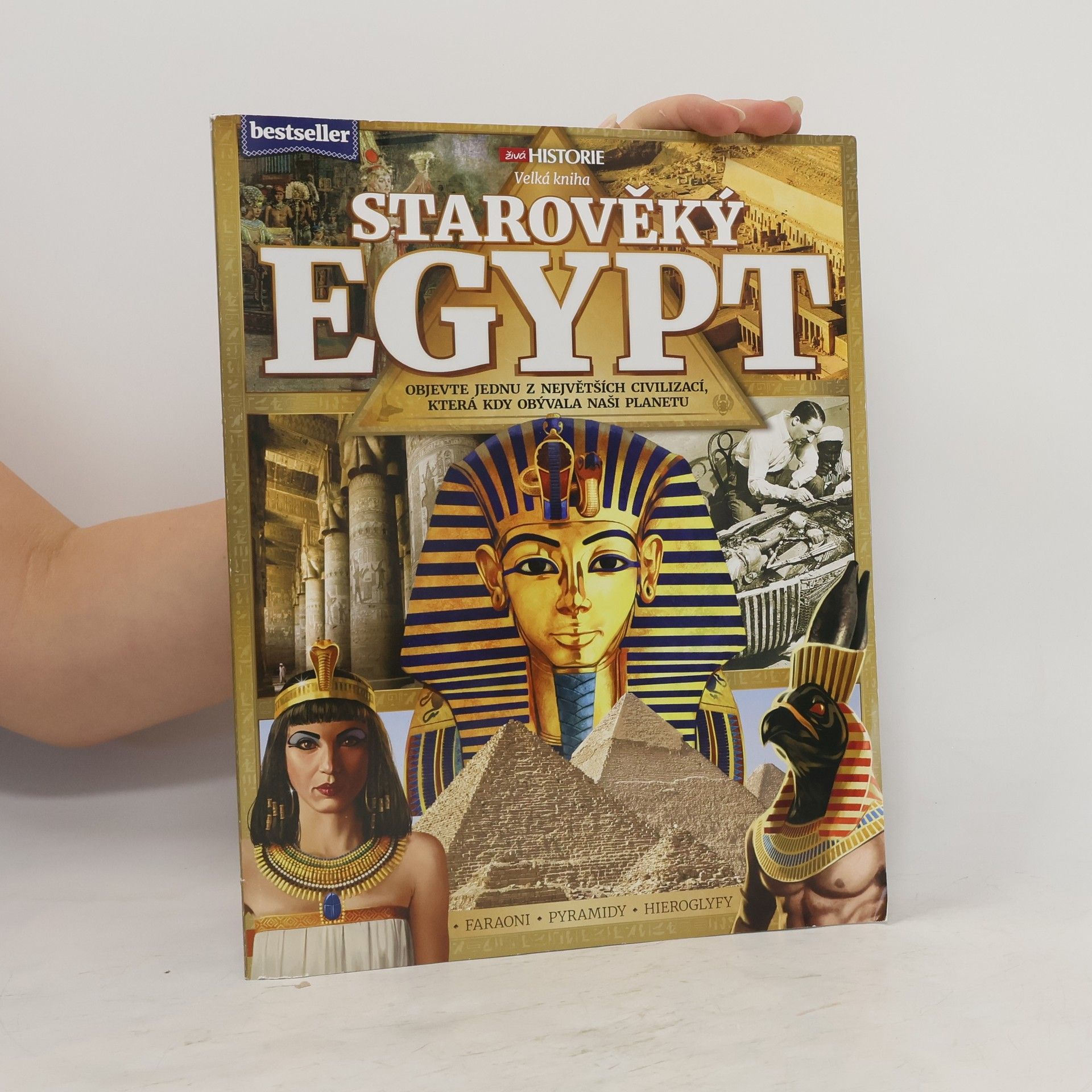 Boleslav Žemlík Velká kniha - Starověký Egypt : objevte jednu z největších civilizací, která kdy obývala naši planetu : faraoni, pyramidy, hieroglyfy