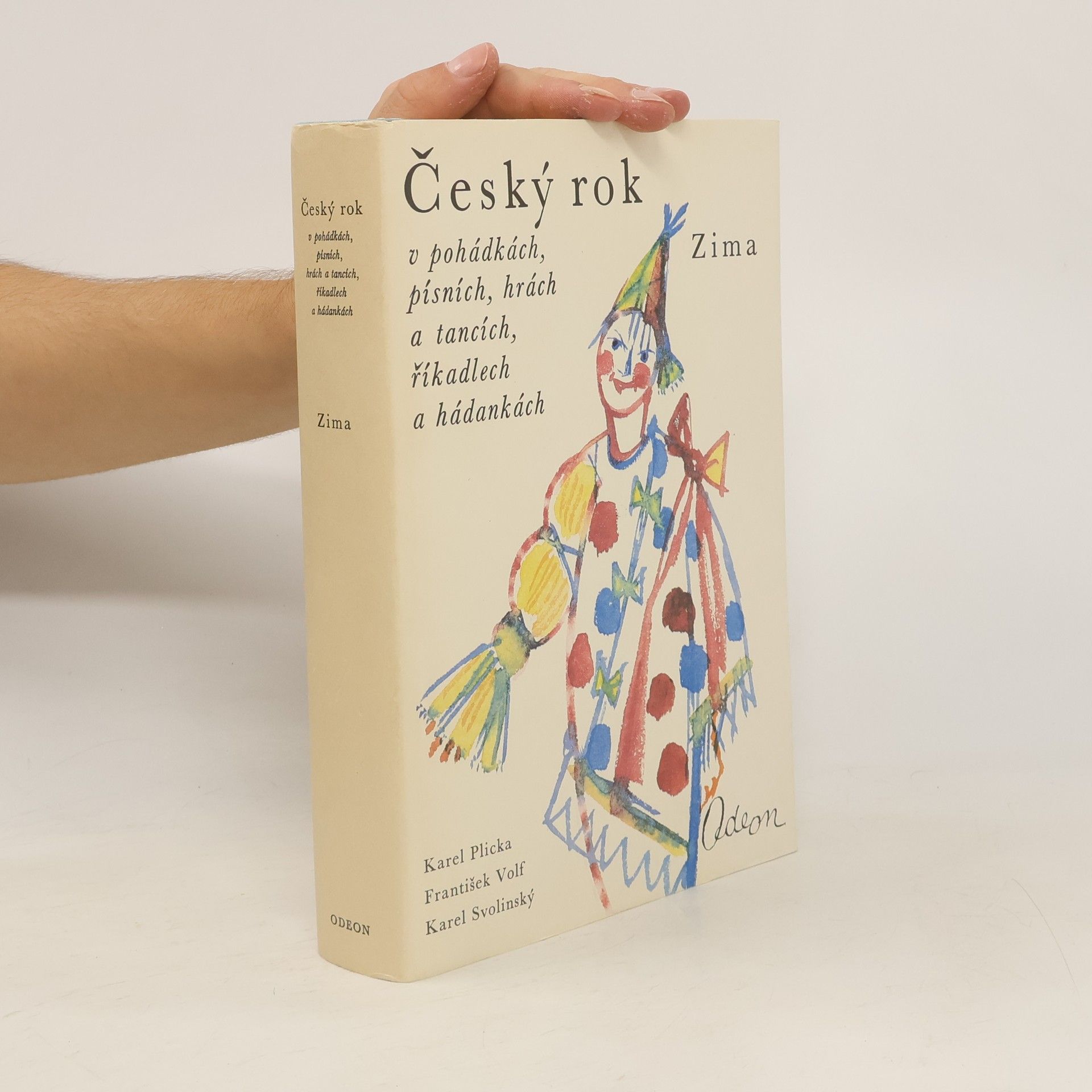 Karel Plicka Český rok v pohádkách, písních, hrách a tancích, říkadlech a hádankách. Čtvrtý díl. Zima