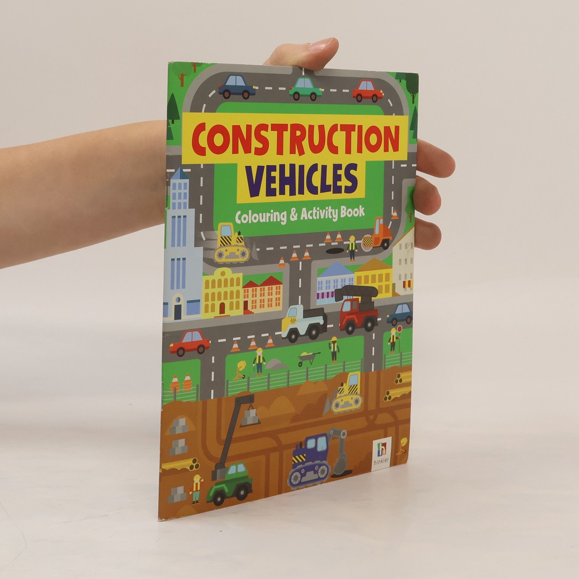 Collectif d'auteurs Construction Vehicles. Colouring & Activity Book