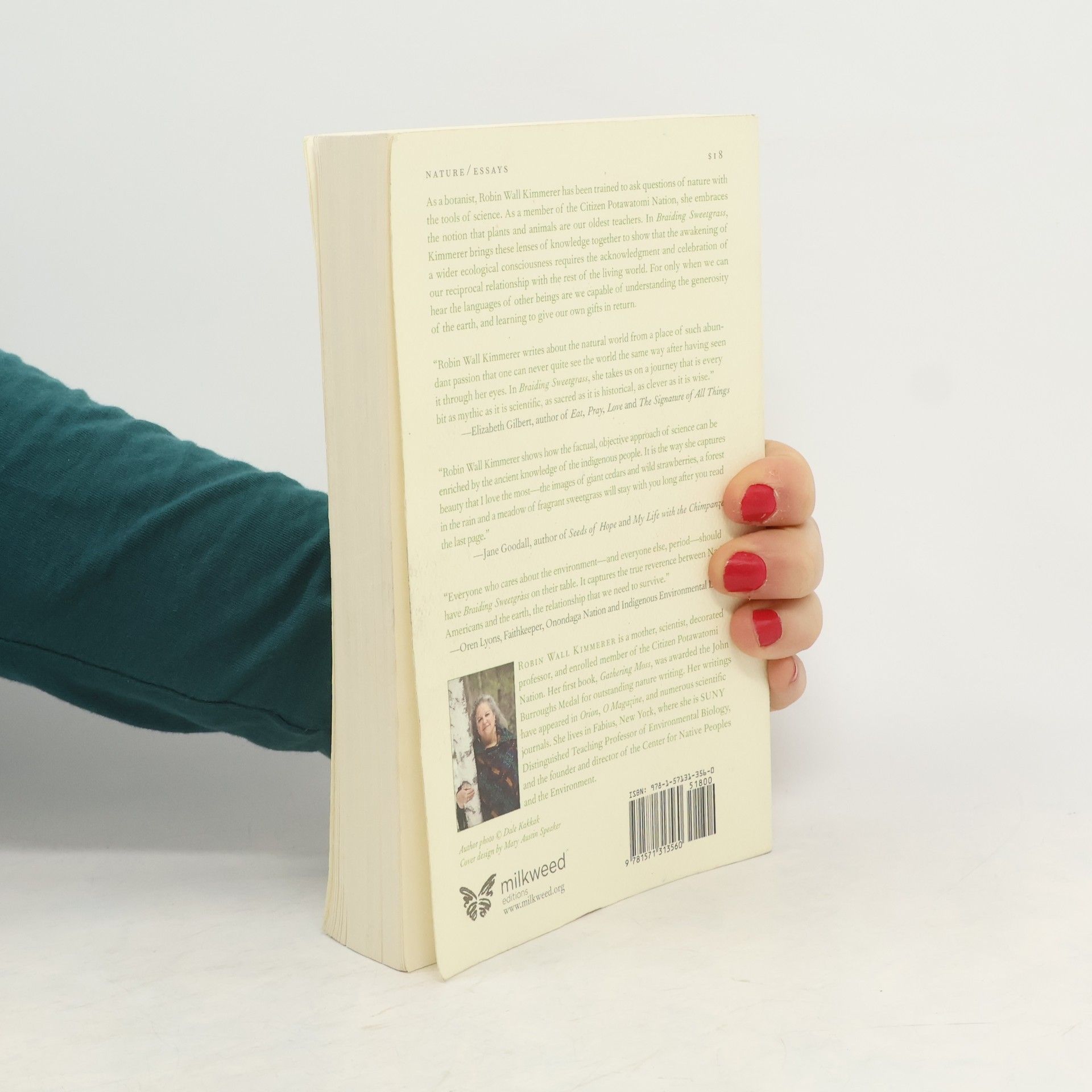 Robin Wall Kimmerer Braiding Sweetgrass