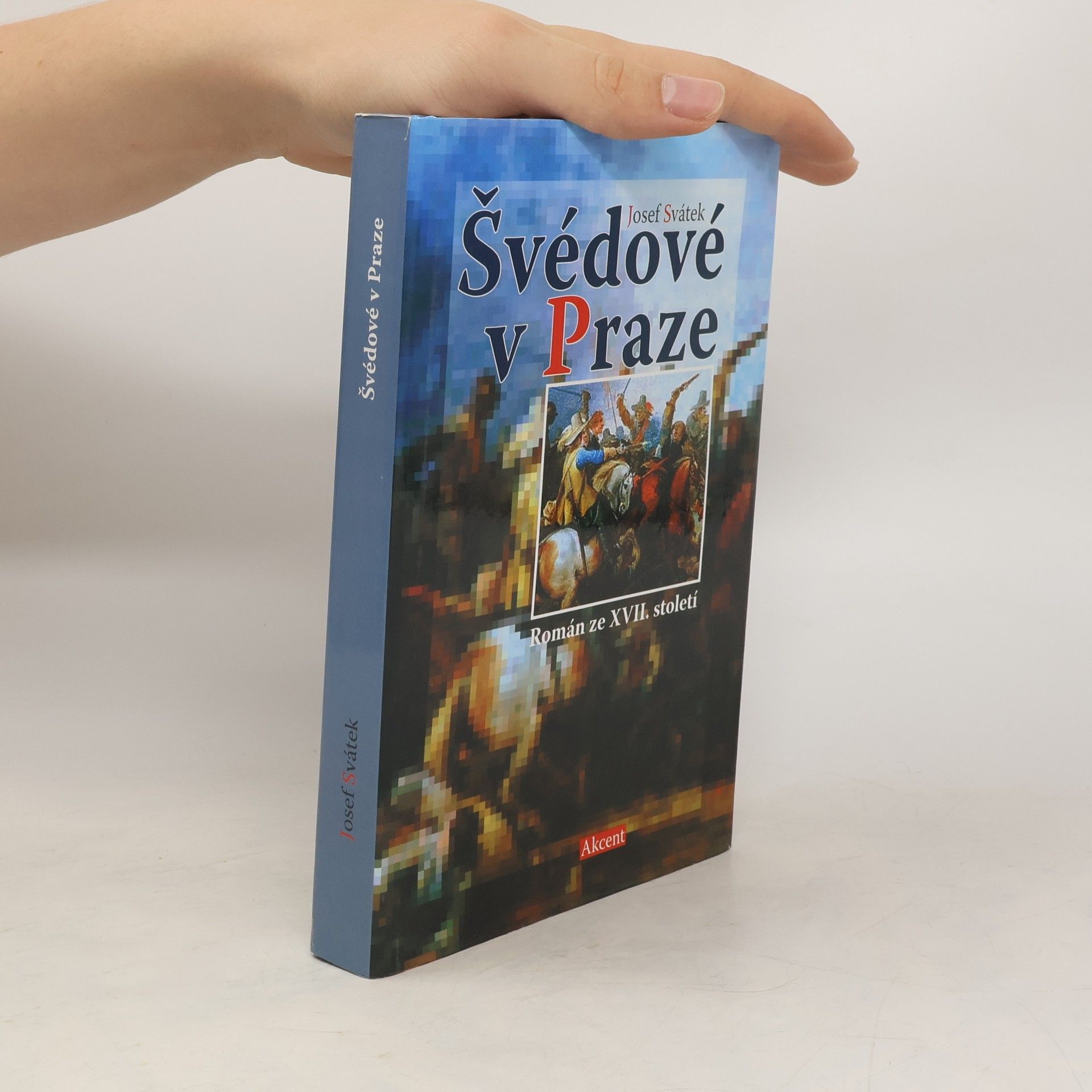 Josef Svátek Švédové v Praze