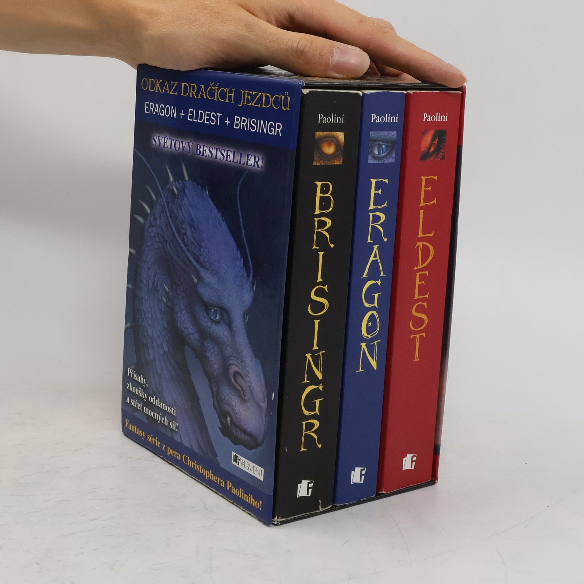 Christopher Paolini Odkaz dračích jezdců 1-3