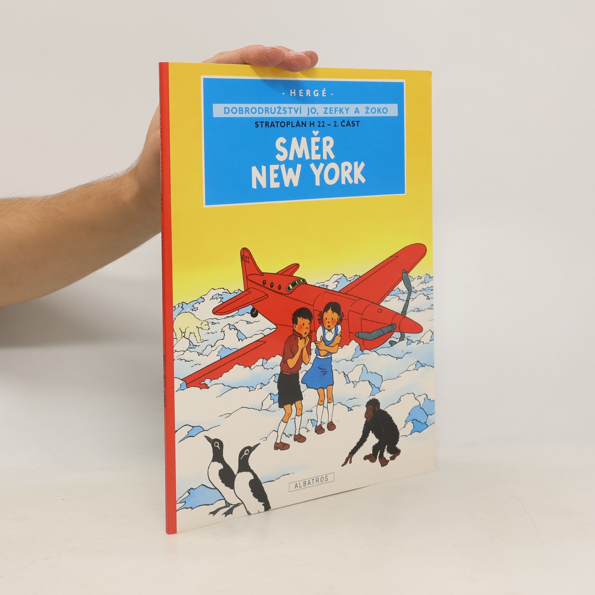Hergé Stratoplán H 22. 2. část. Směr New York