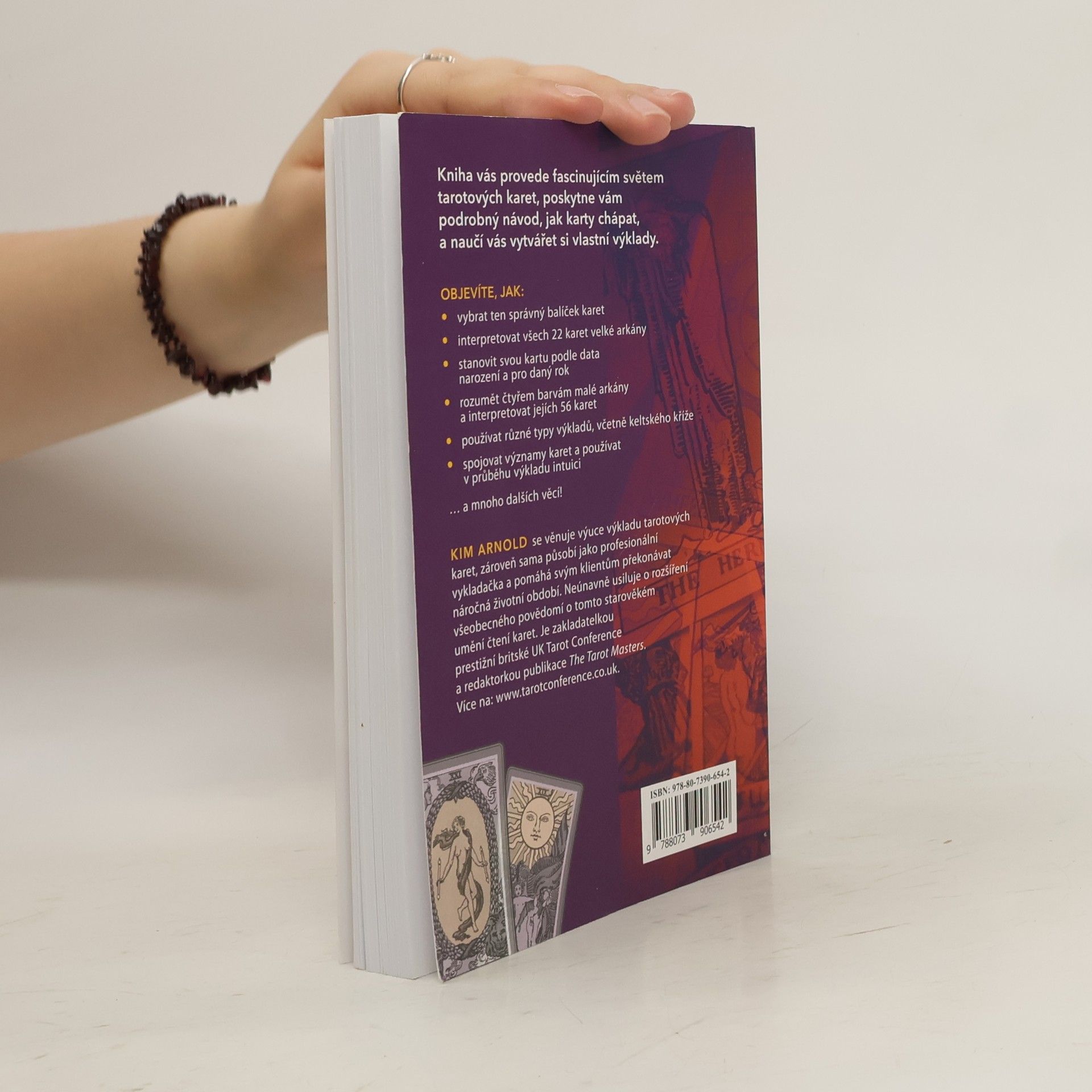 Kim Arnold Tarot pro každého. Jak číst tarotové karty a rozumět jejich poselství