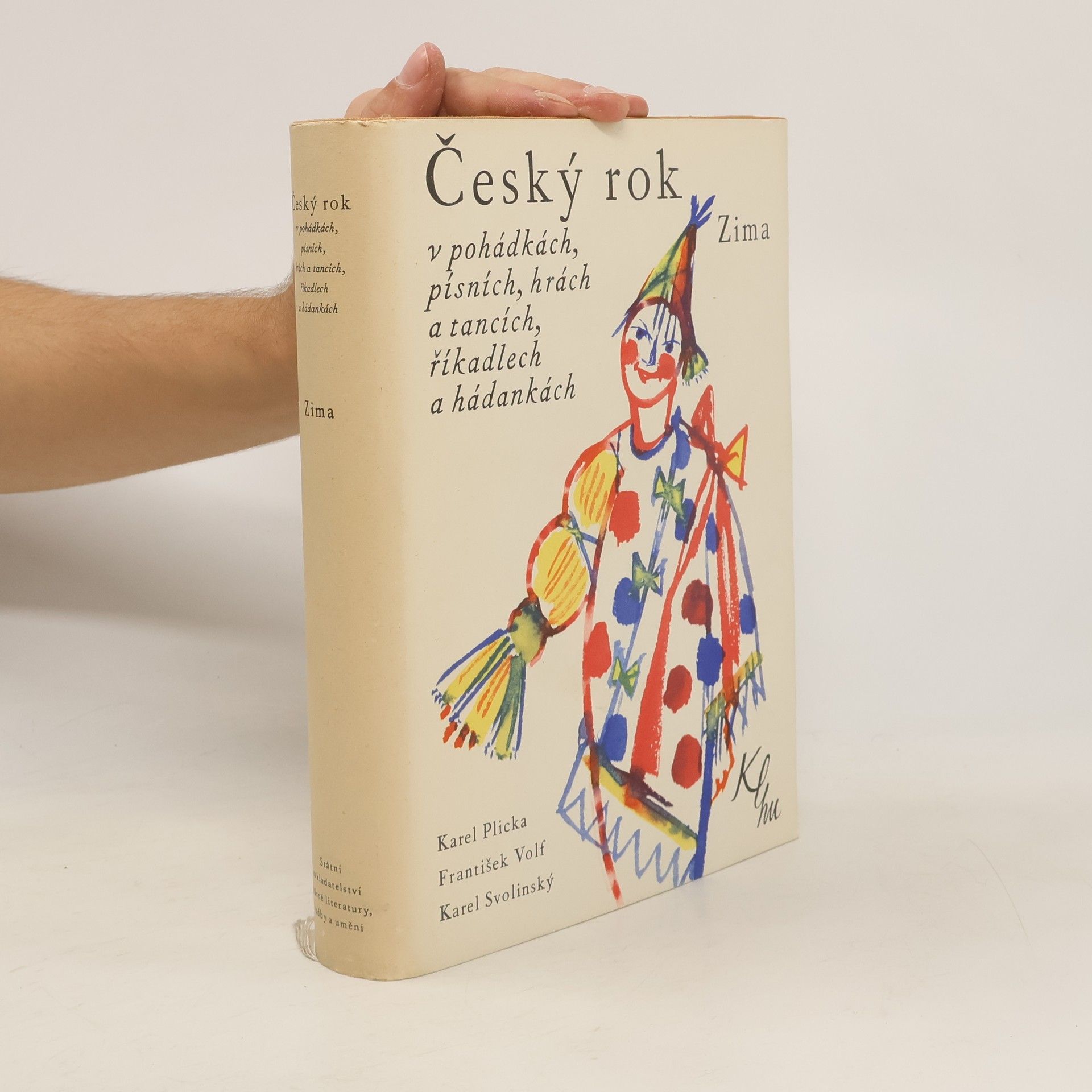 Karel Plicka Český rok v pohádkách, písních, hrách a tancích, říkadlech a hádankách 4. Zima