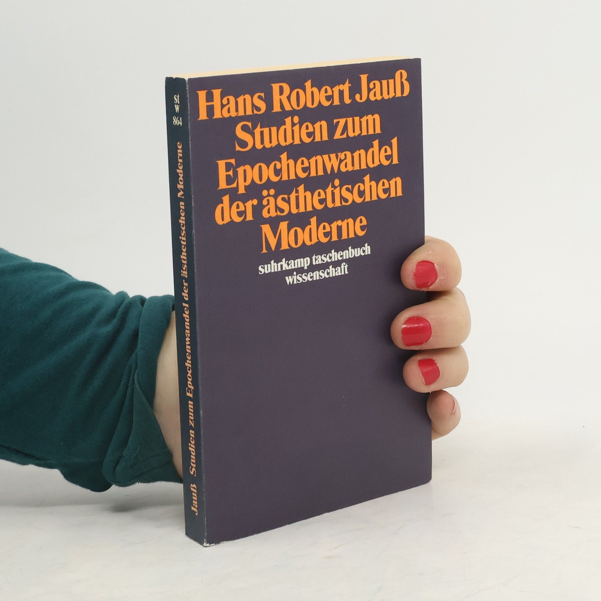 Hans Robert Jauß Studien zum Epochenwandel der ästhetischen Moderne