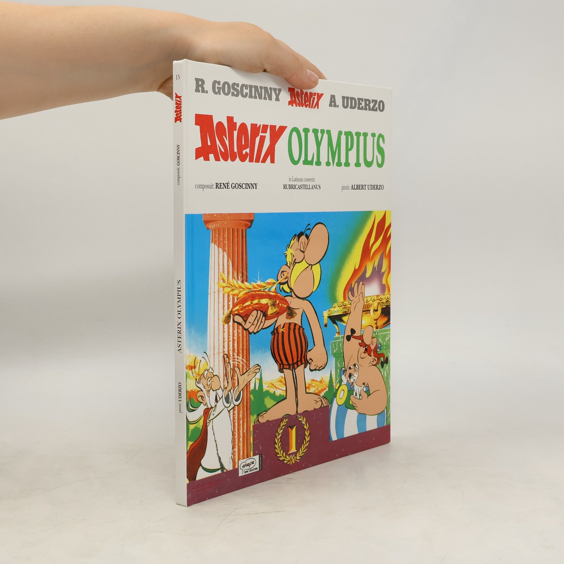 Rubricastellanus Asterix - Asterix Olympius. Asterix bei den olympischen Spielen, lateinische Ausgabe