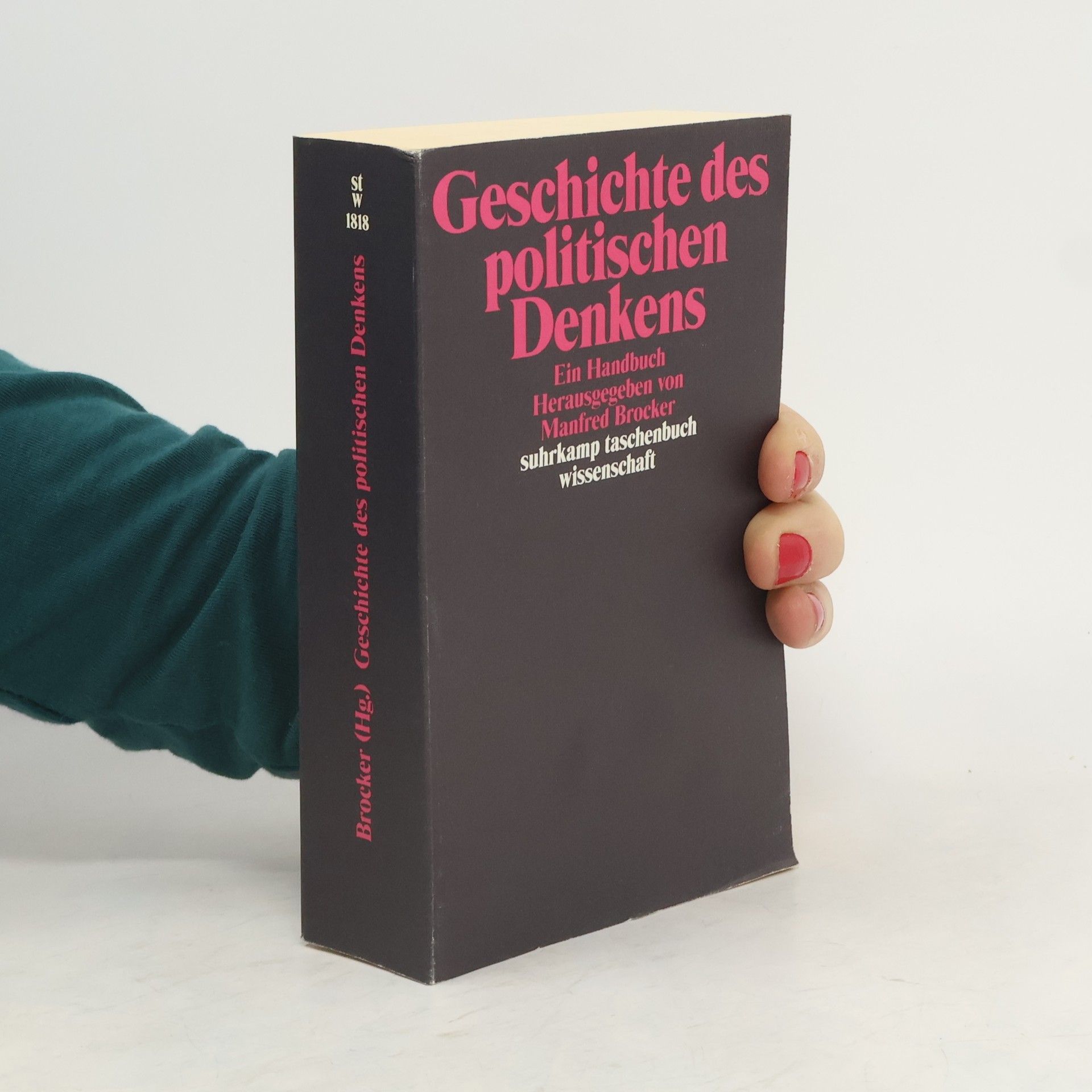Manfred Brocker Geschichte des politischen Denkens
