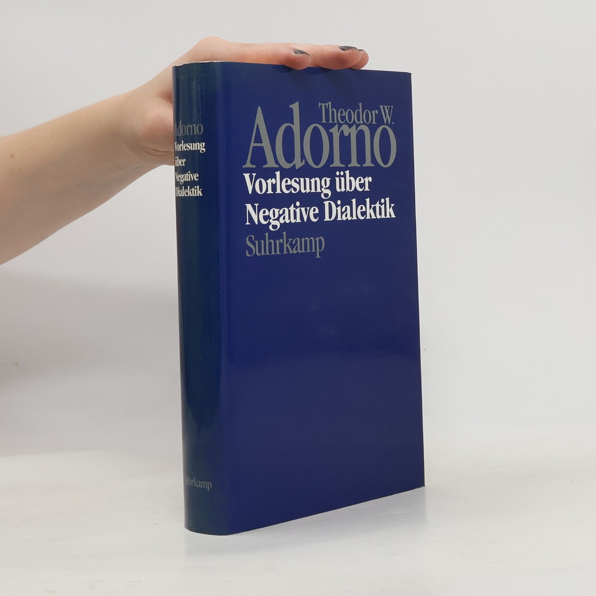Theodor W. Adorno Nachgelassene Schriften