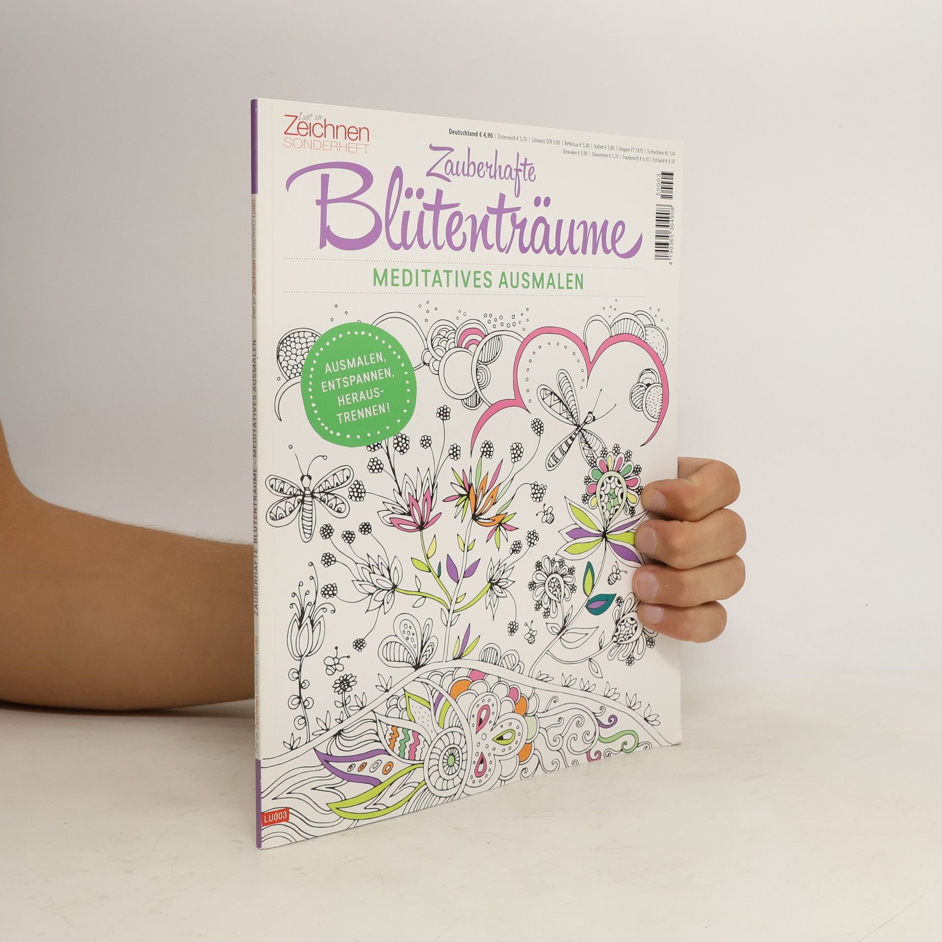Marielle Enders Zauberhafte Blütenträume. Meditatives Ausmalen