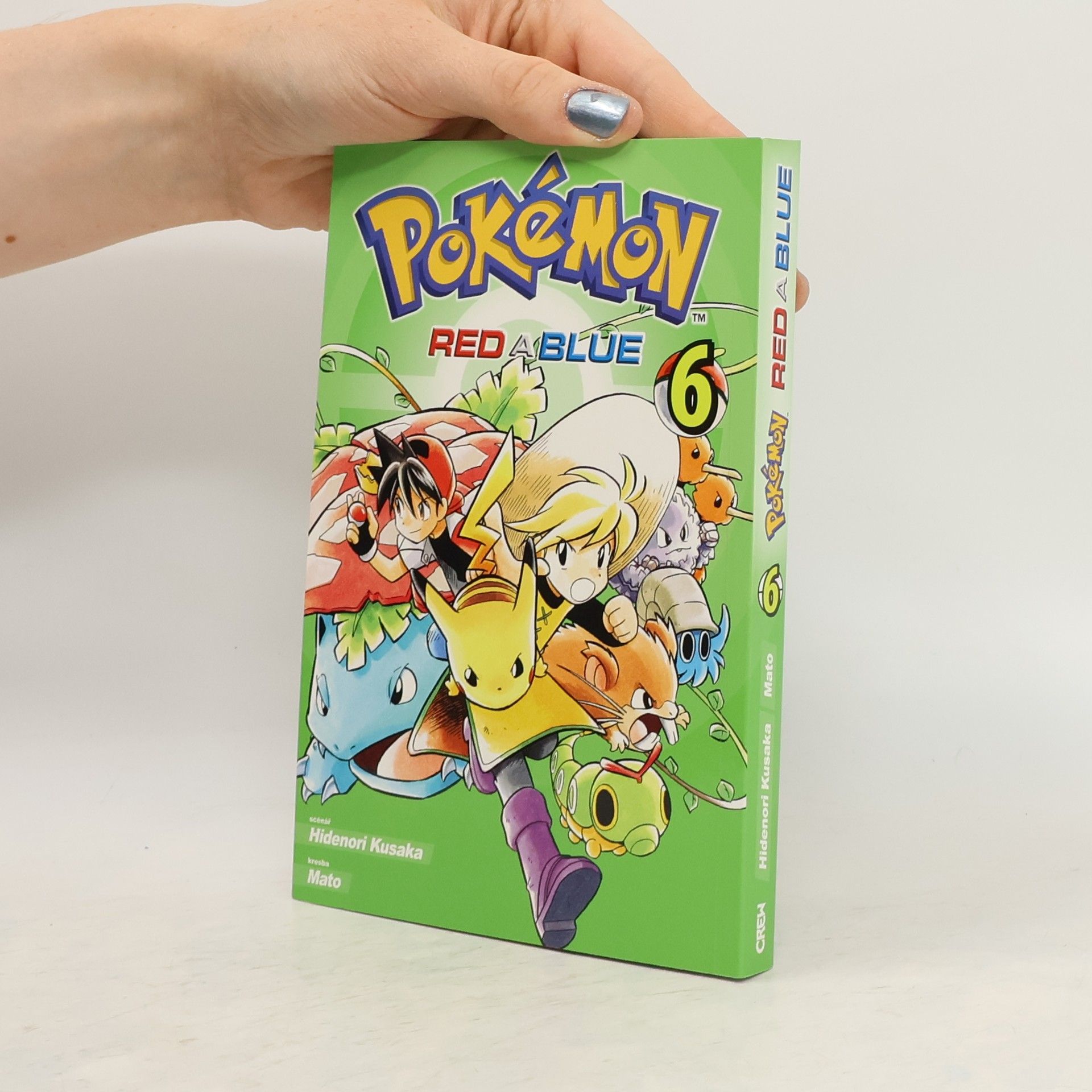 Hidenori Kusaka Pokémon. Red a Blue 6
