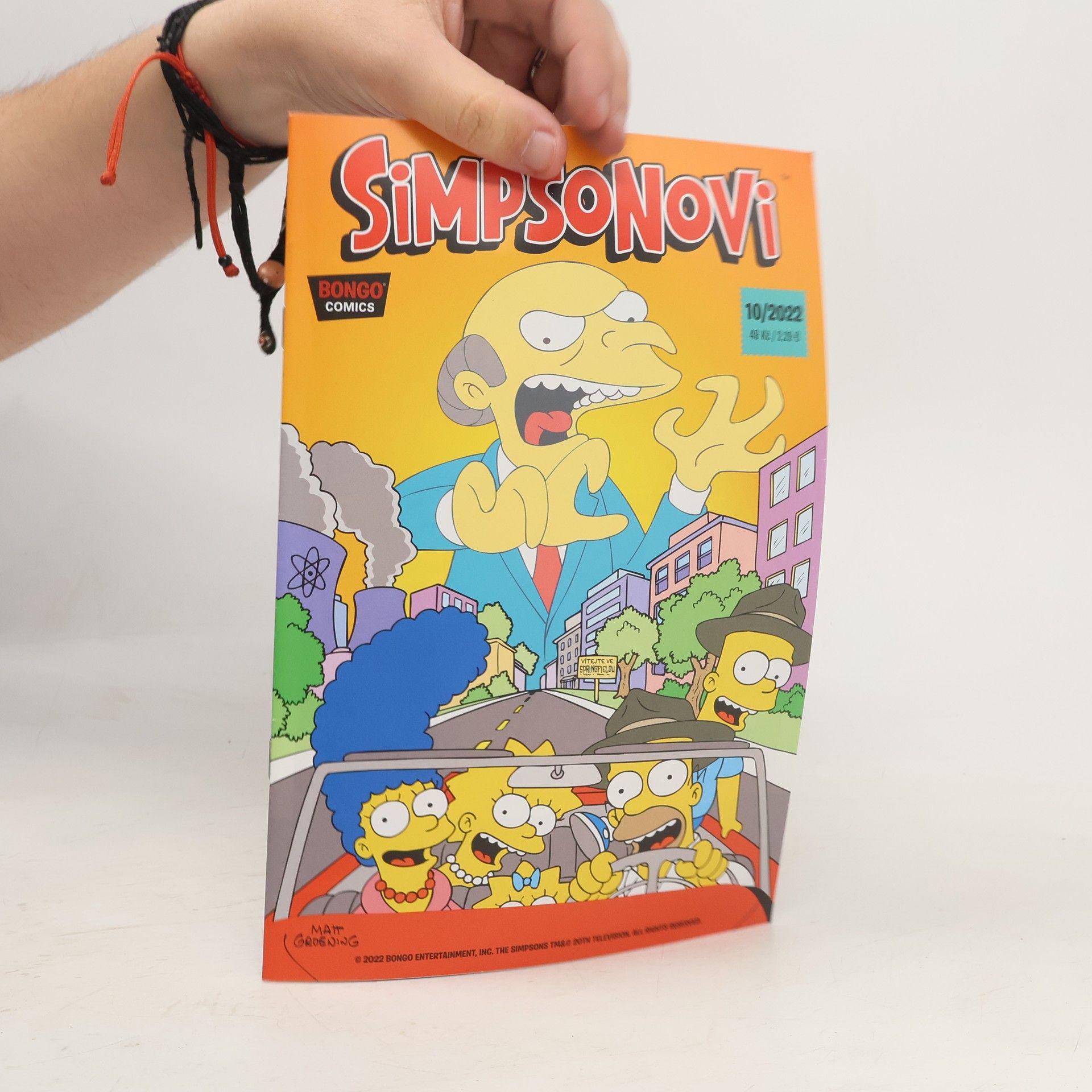Collectif d'auteurs Simpsonovi 10/2022