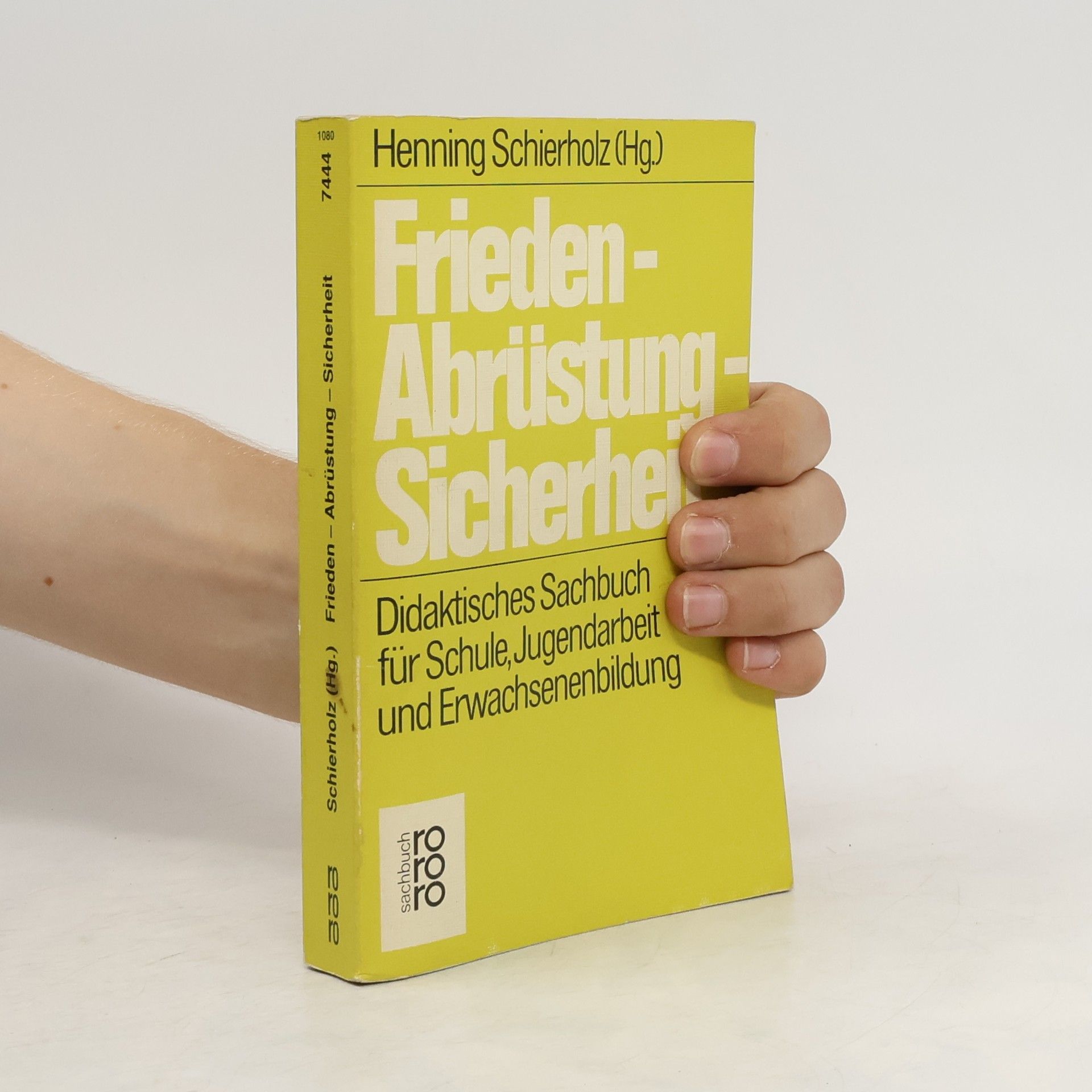 Henning Schierholz Frieden, Abrüstung, Sicherheit