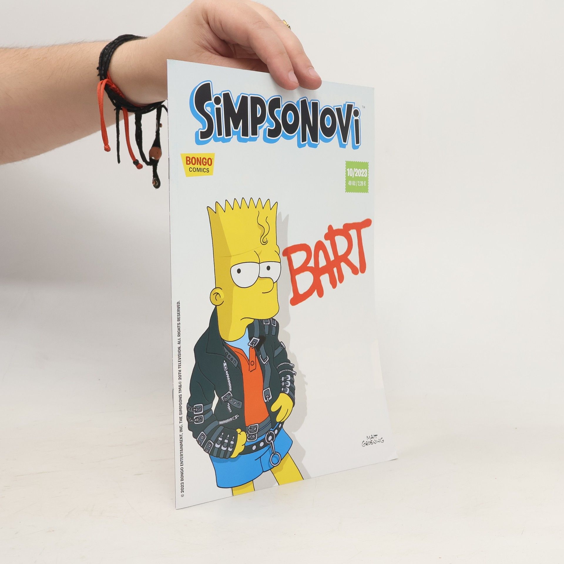 Matt Groening Simpsonovi 10/2023