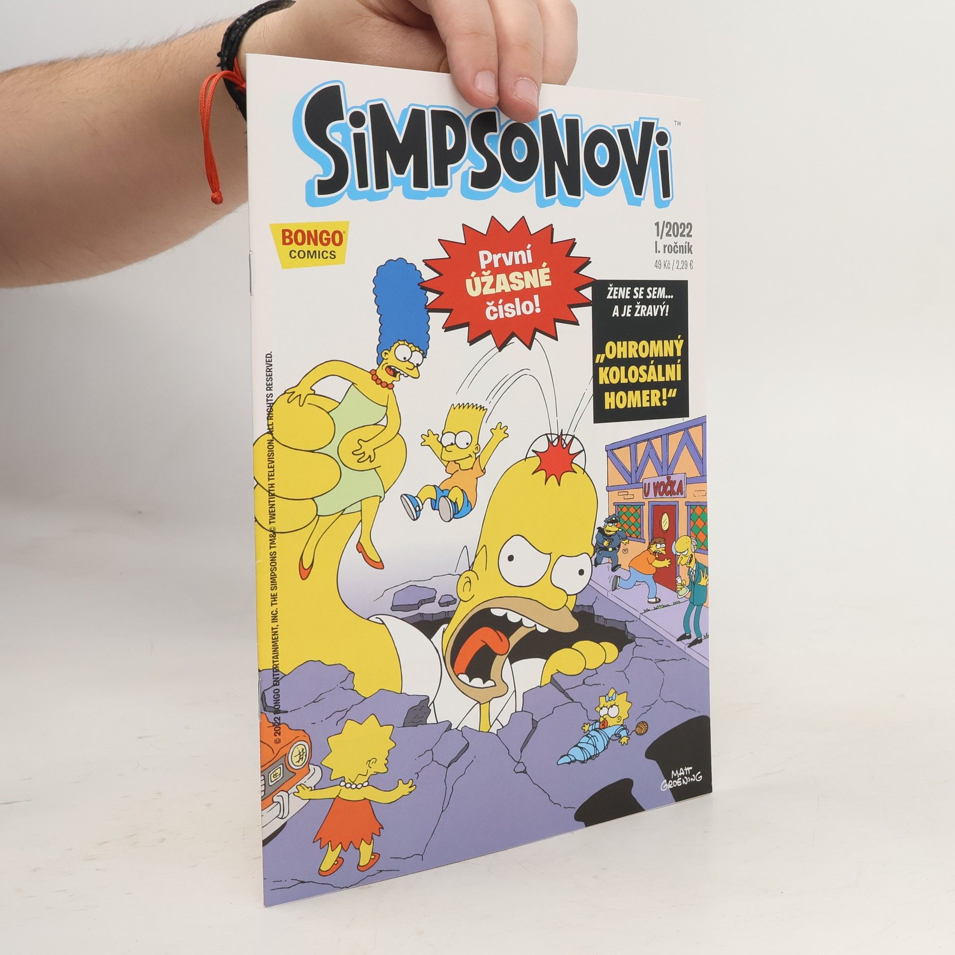 Collectif d'auteurs Simpsonovi 1/2022